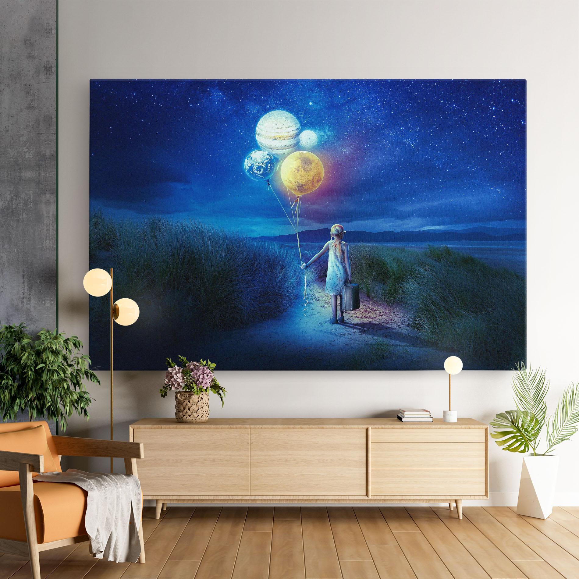 Tablou Canvas Love Our Planet mockup 9