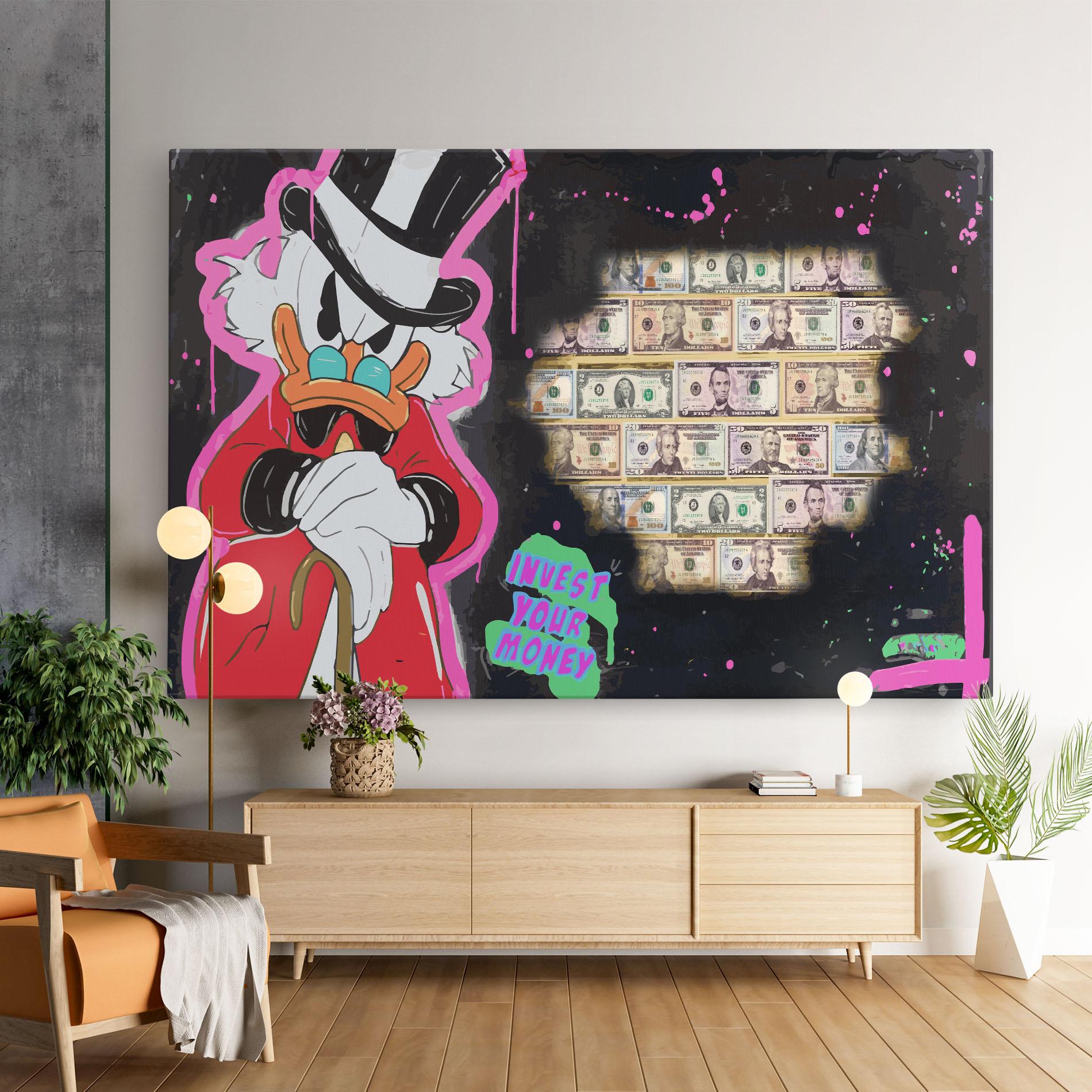 Tablou Canvas Money Advice mockup 9