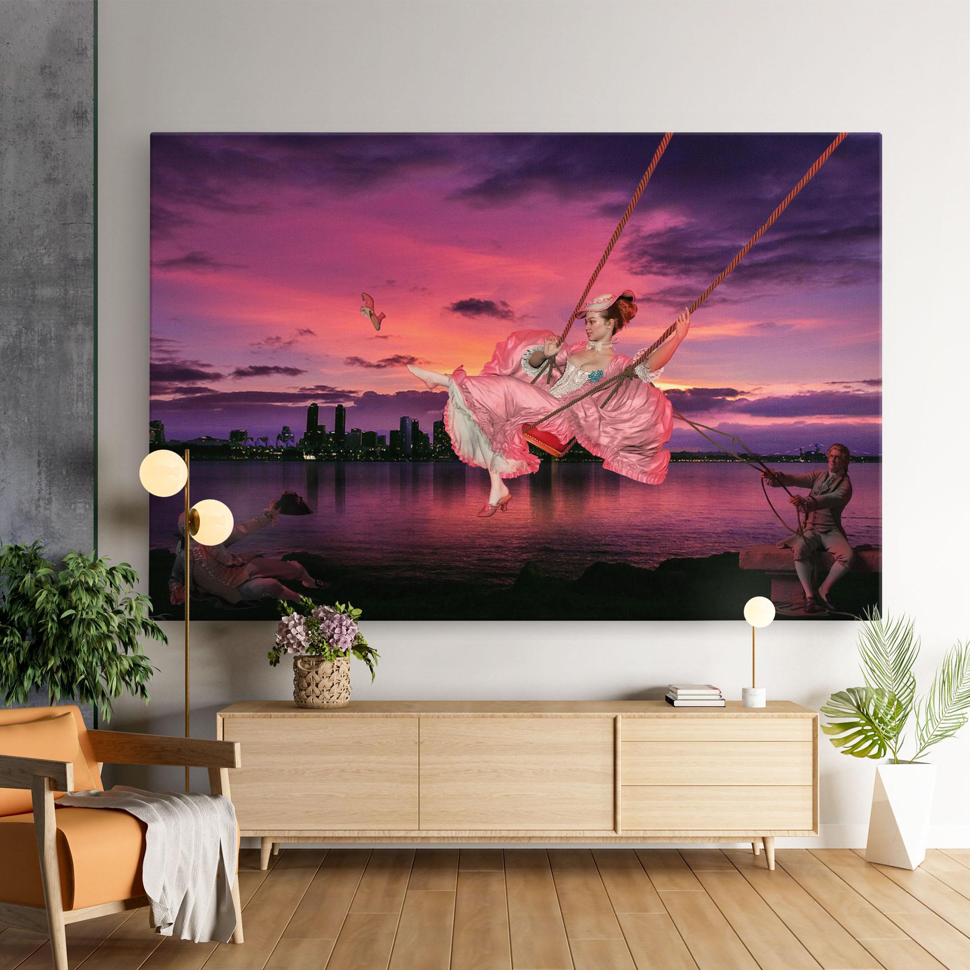 Tablou Canvas Once Upon A Sunset mockup 9