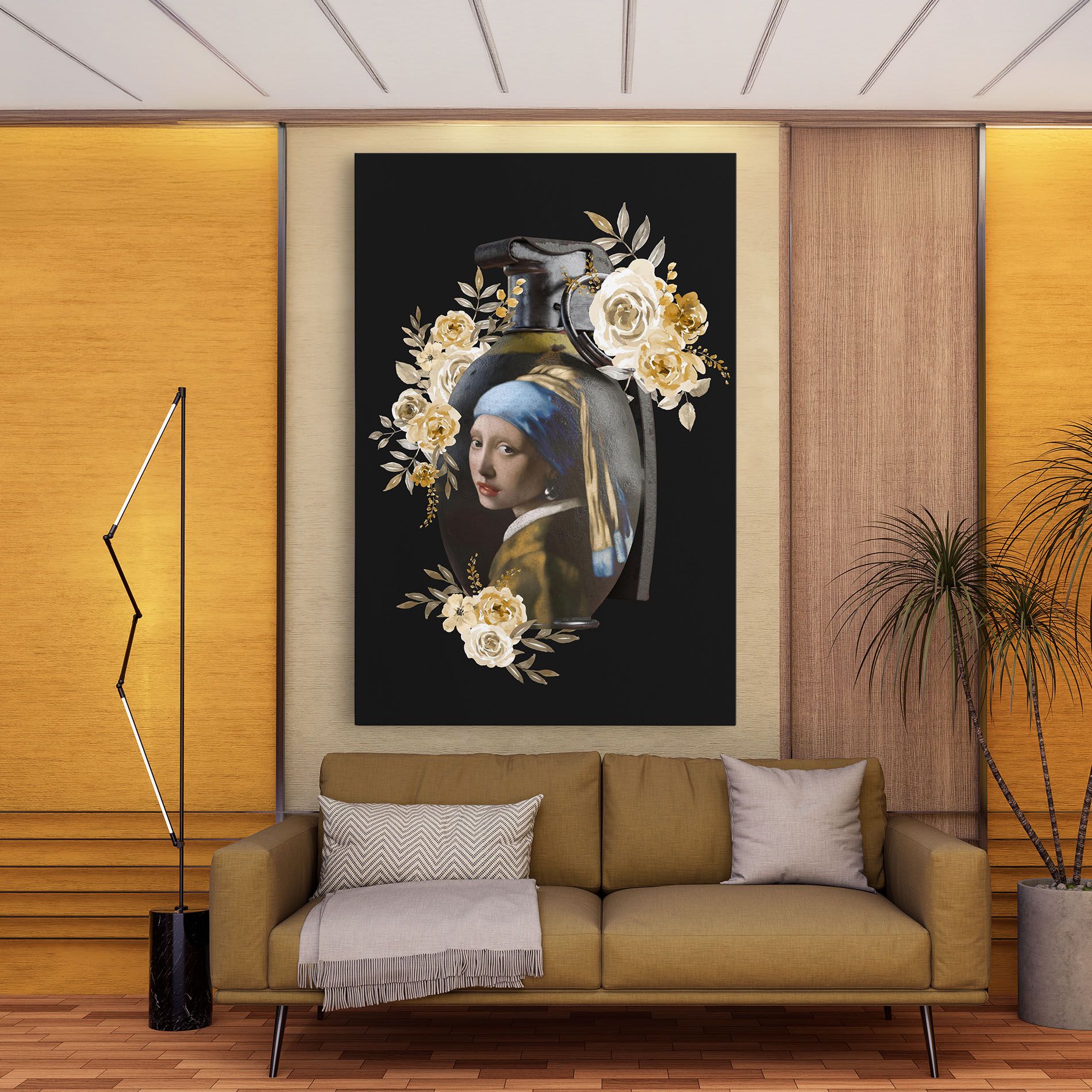 A Girl Is A Grenade mockup 9