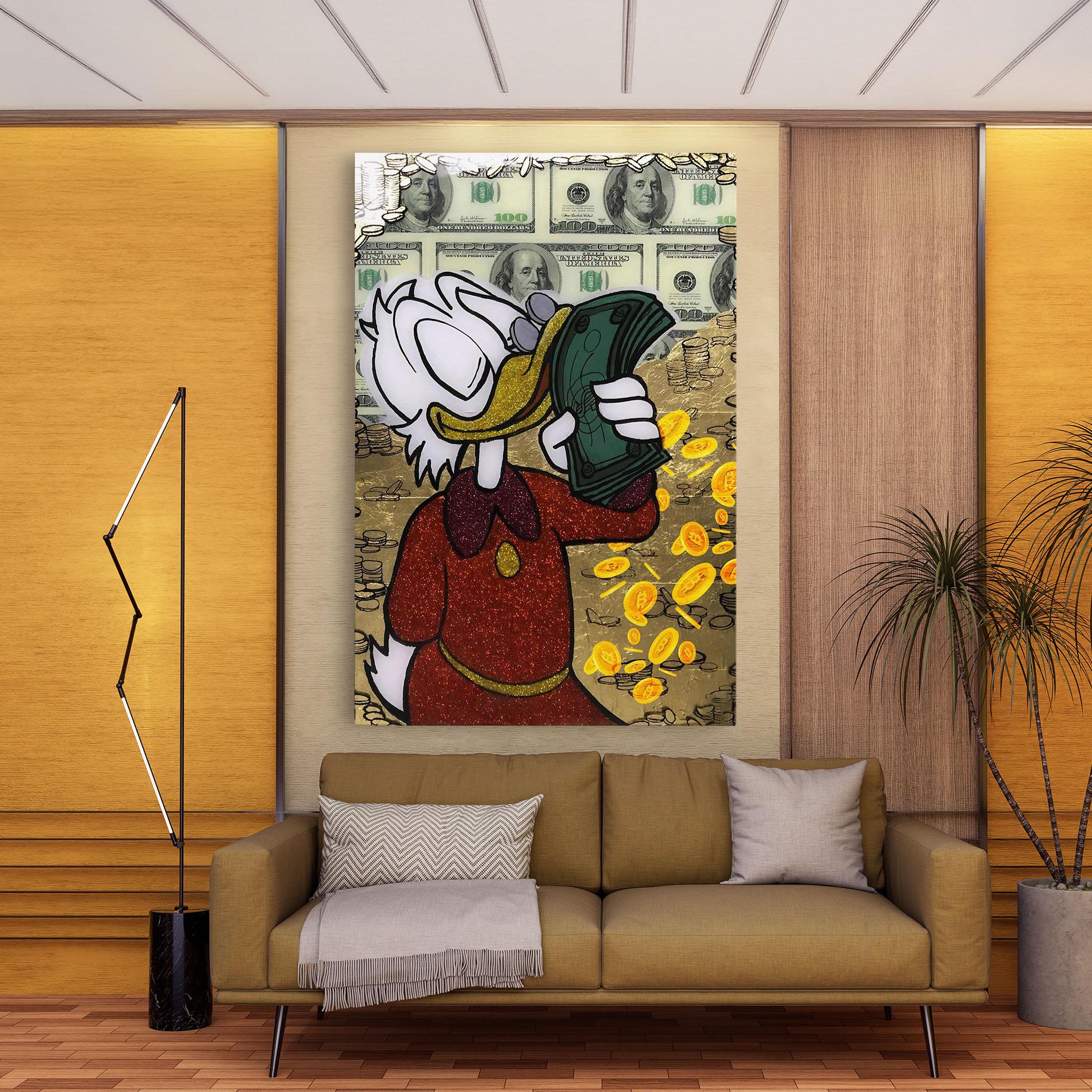 Tablou Canvas Smell Like Money mockup 9