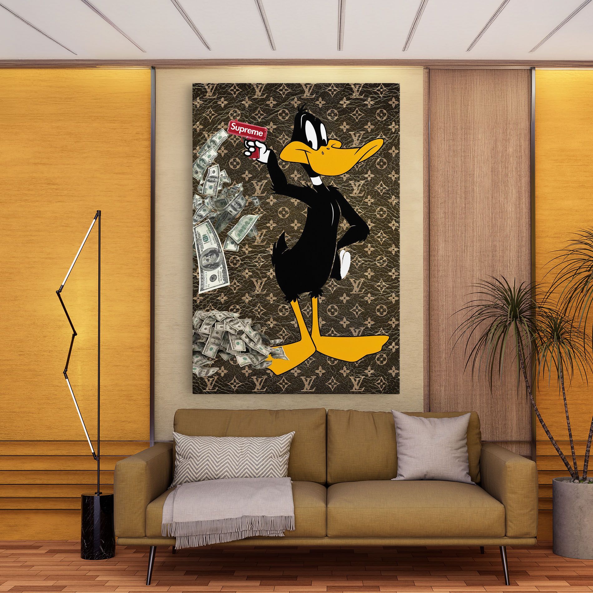 Supreme Daffy mockup 9
