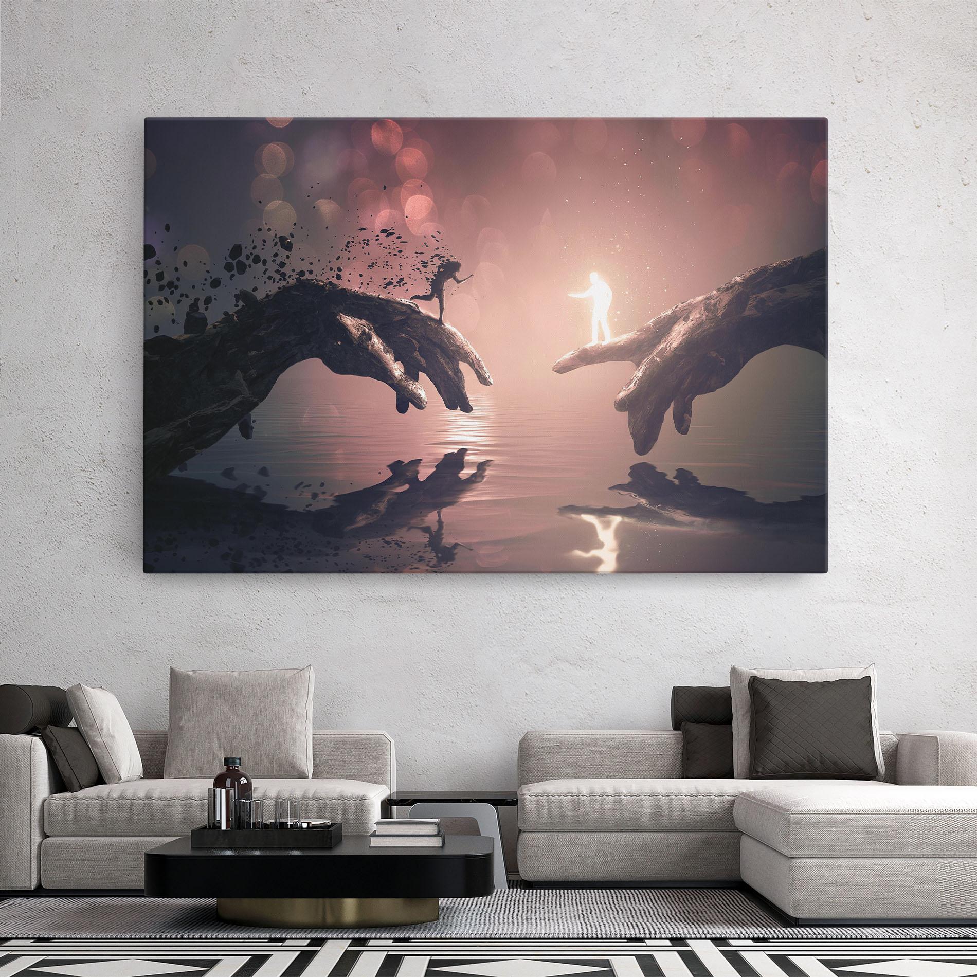 Tablou Canvas Life Story mockup 2