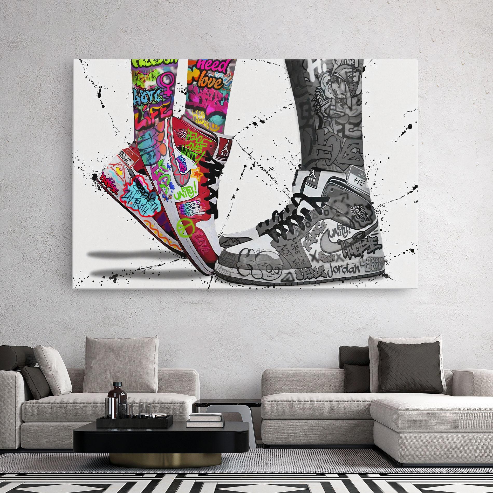 Tablou Canvas Love On My Toes mockup 2