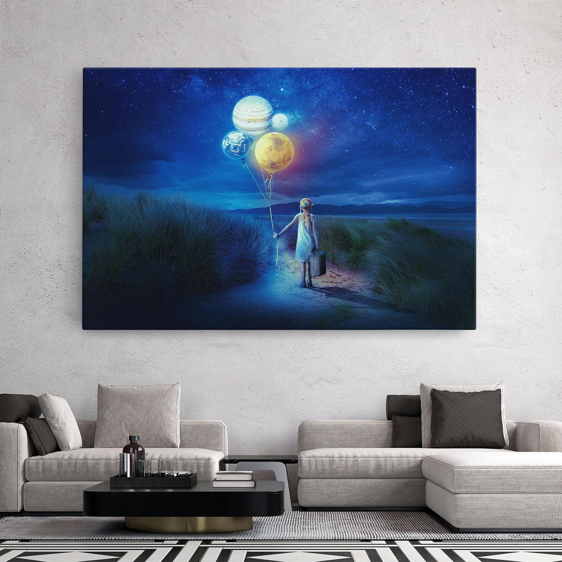 Tablou Canvas Love Our Planet mockup 2