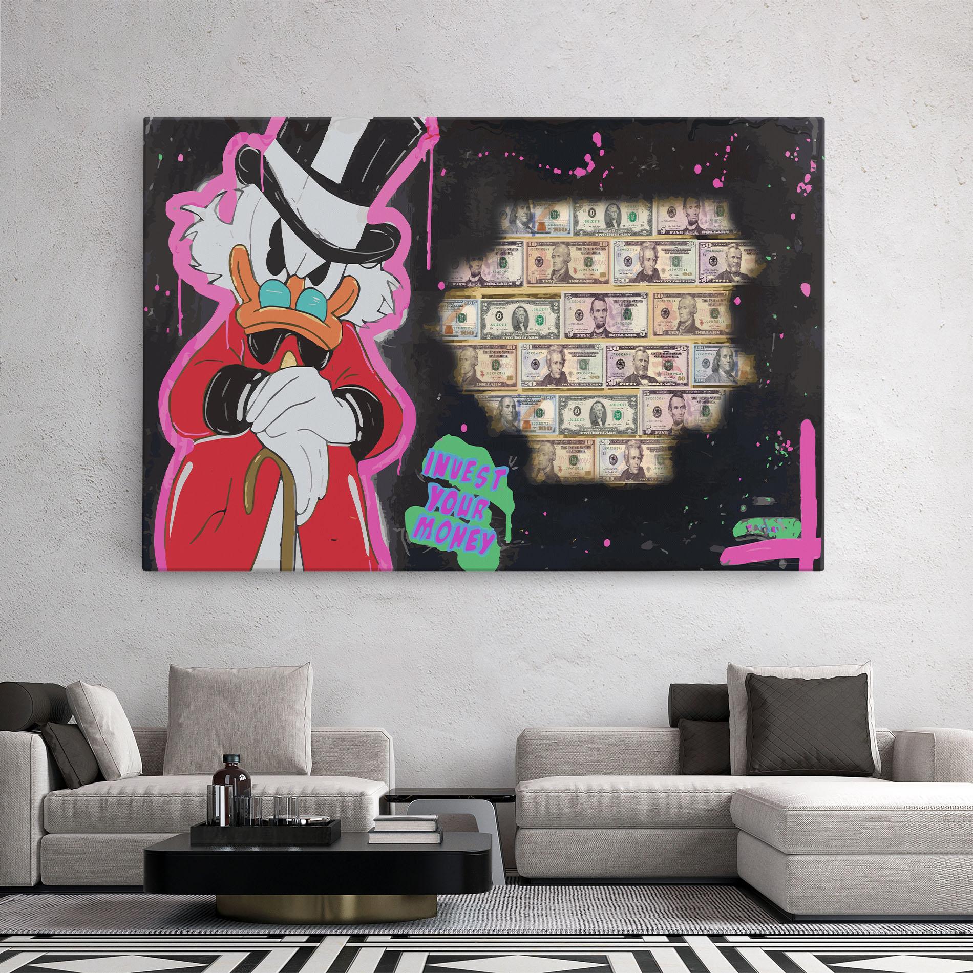 Tablou Canvas Money Advice mockup 2