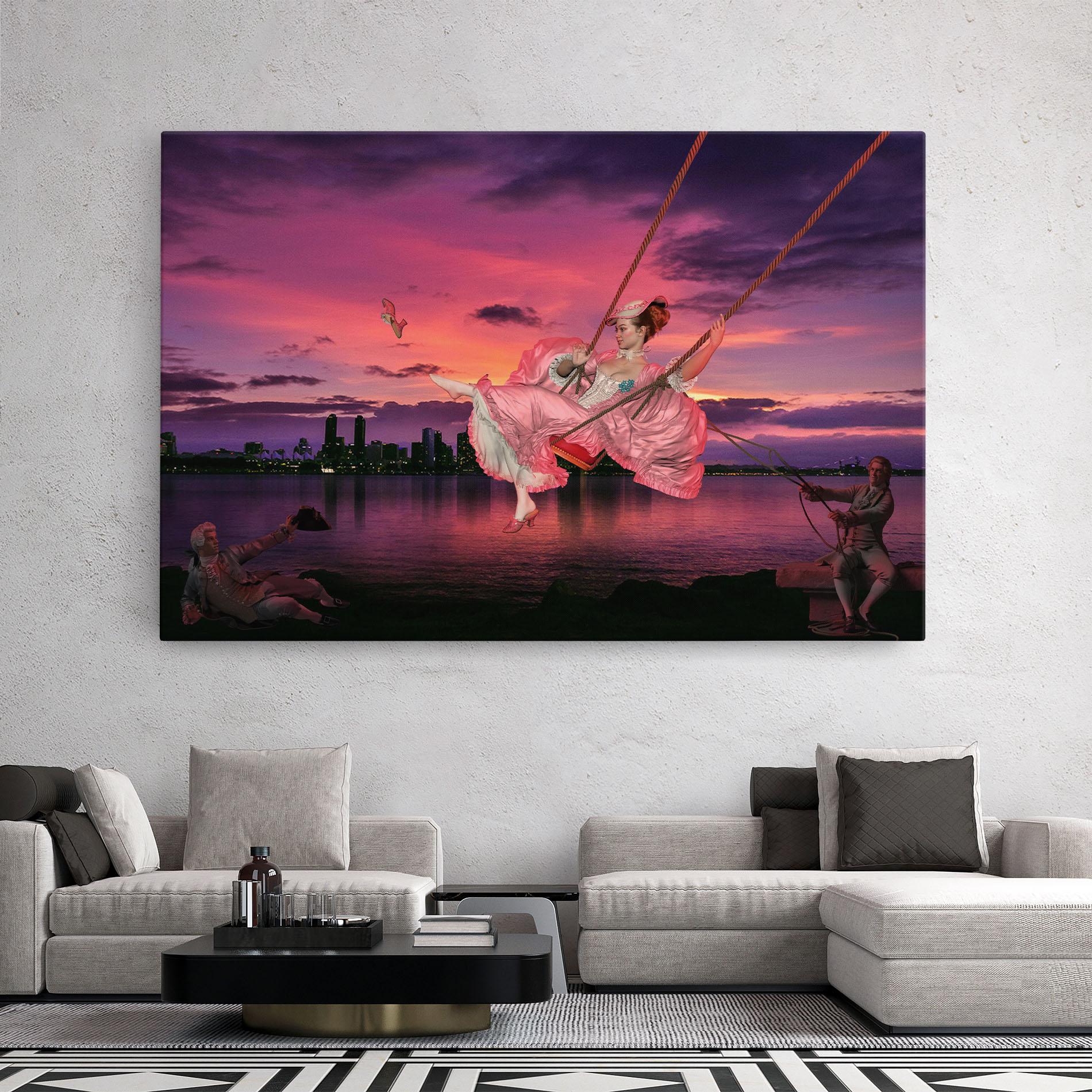 Tablou Canvas Once Upon A Sunset mockup 2