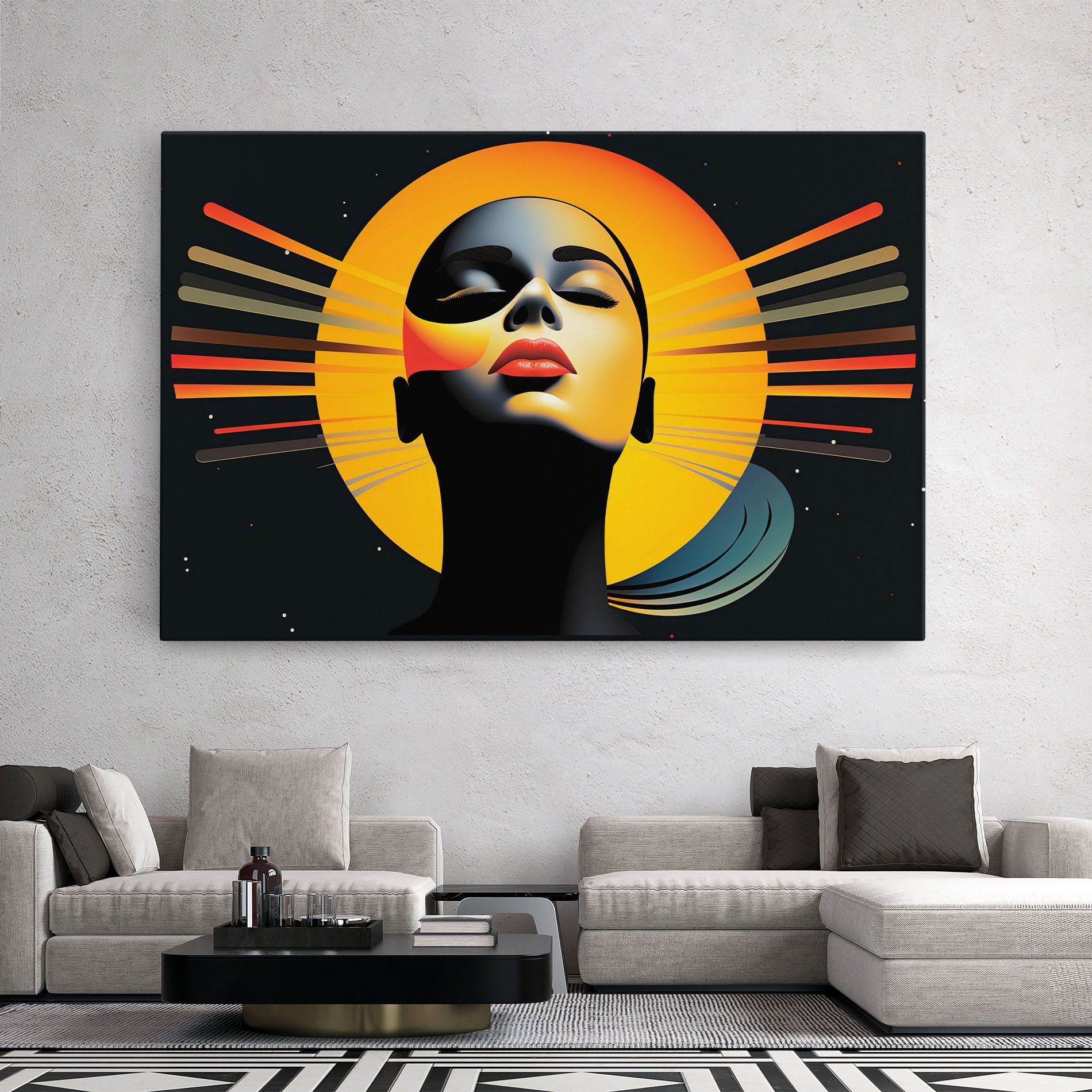 Synthetic Dreamy Profile mockup 2