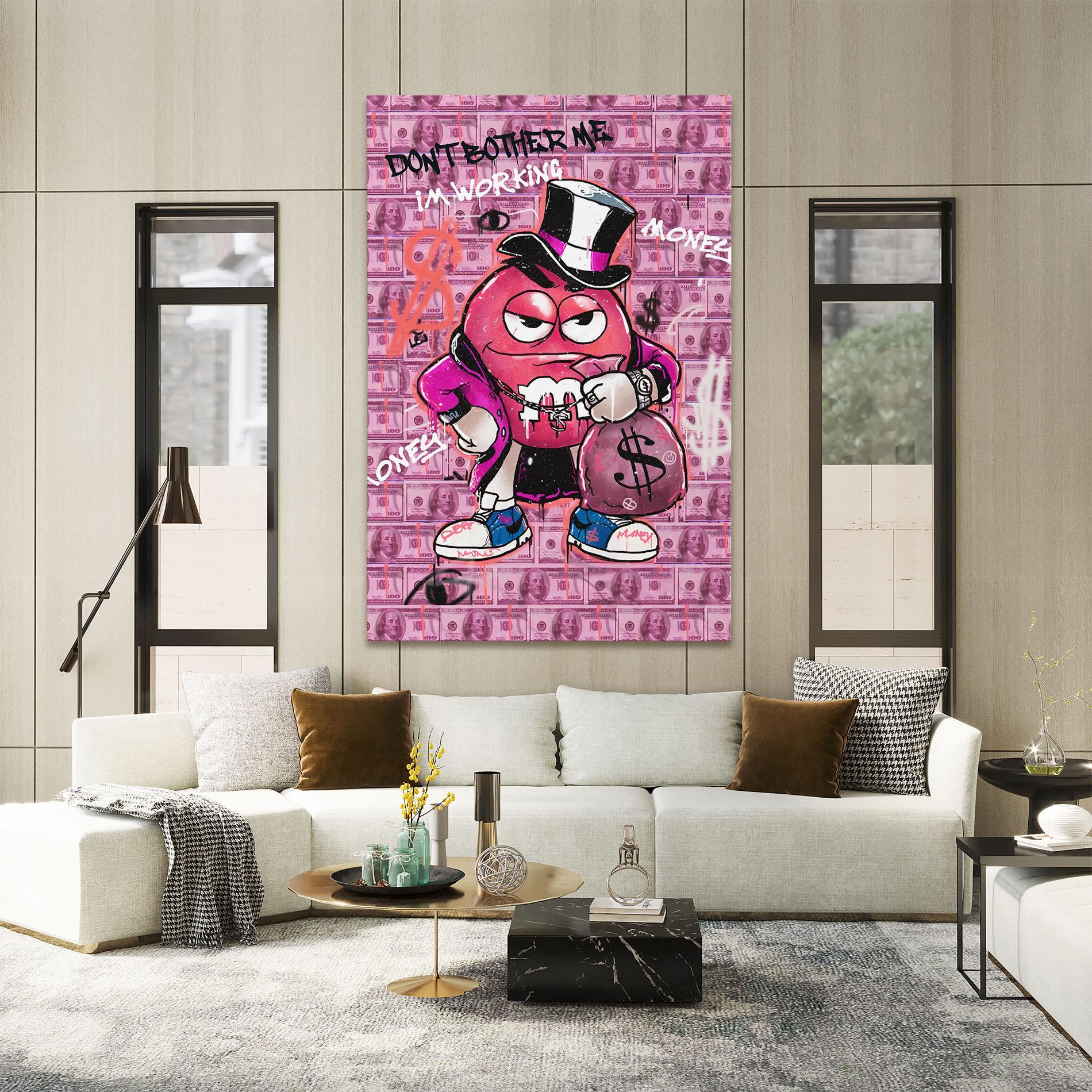 Tablou Canvas Give Me Your Money mockup 2