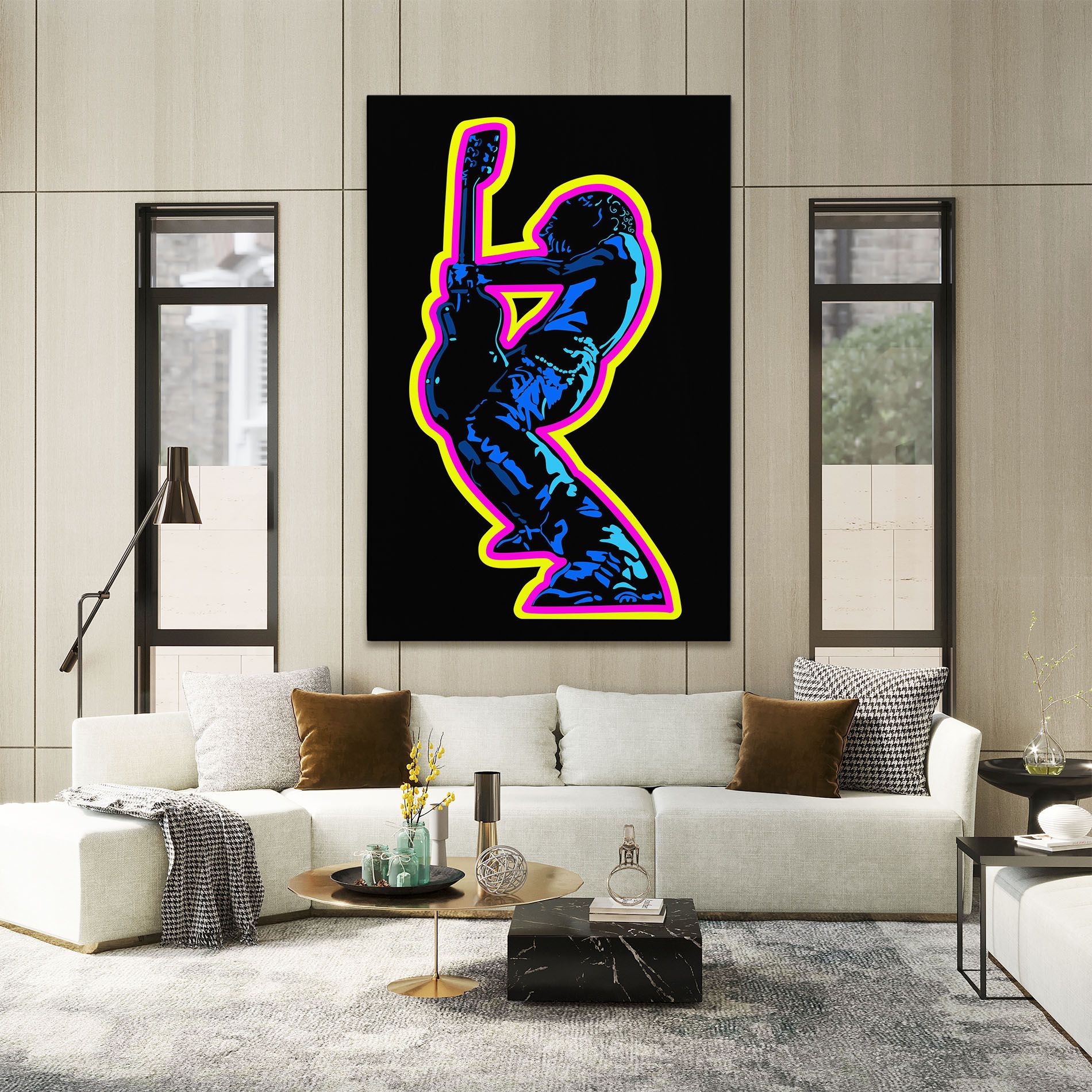 Guitarist Art mockup 2