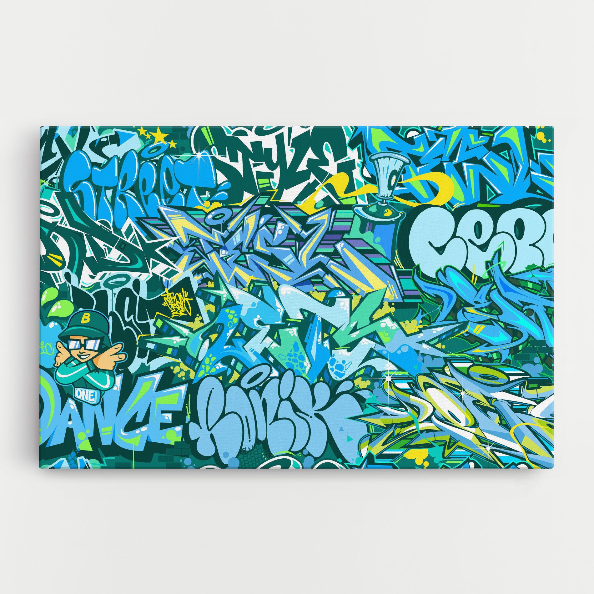 Be One Graffiti mockup 0