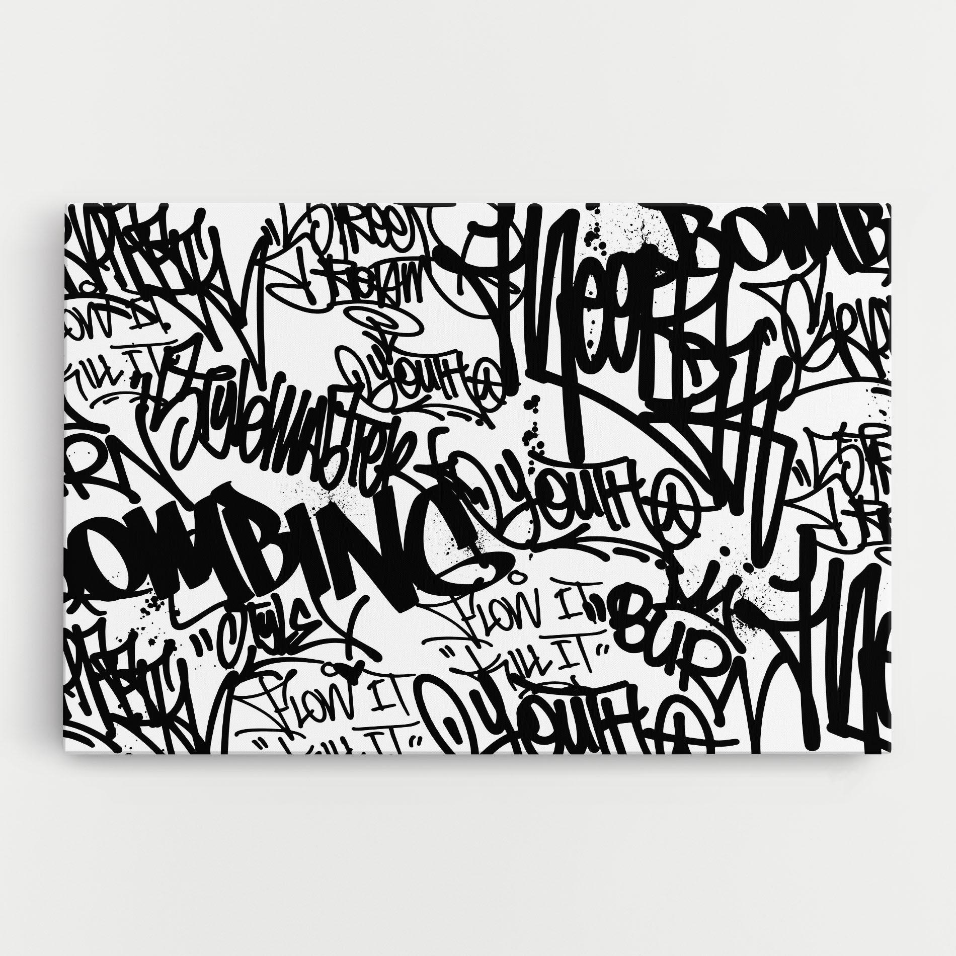 Tablou Canvas Black Tags mockup 0