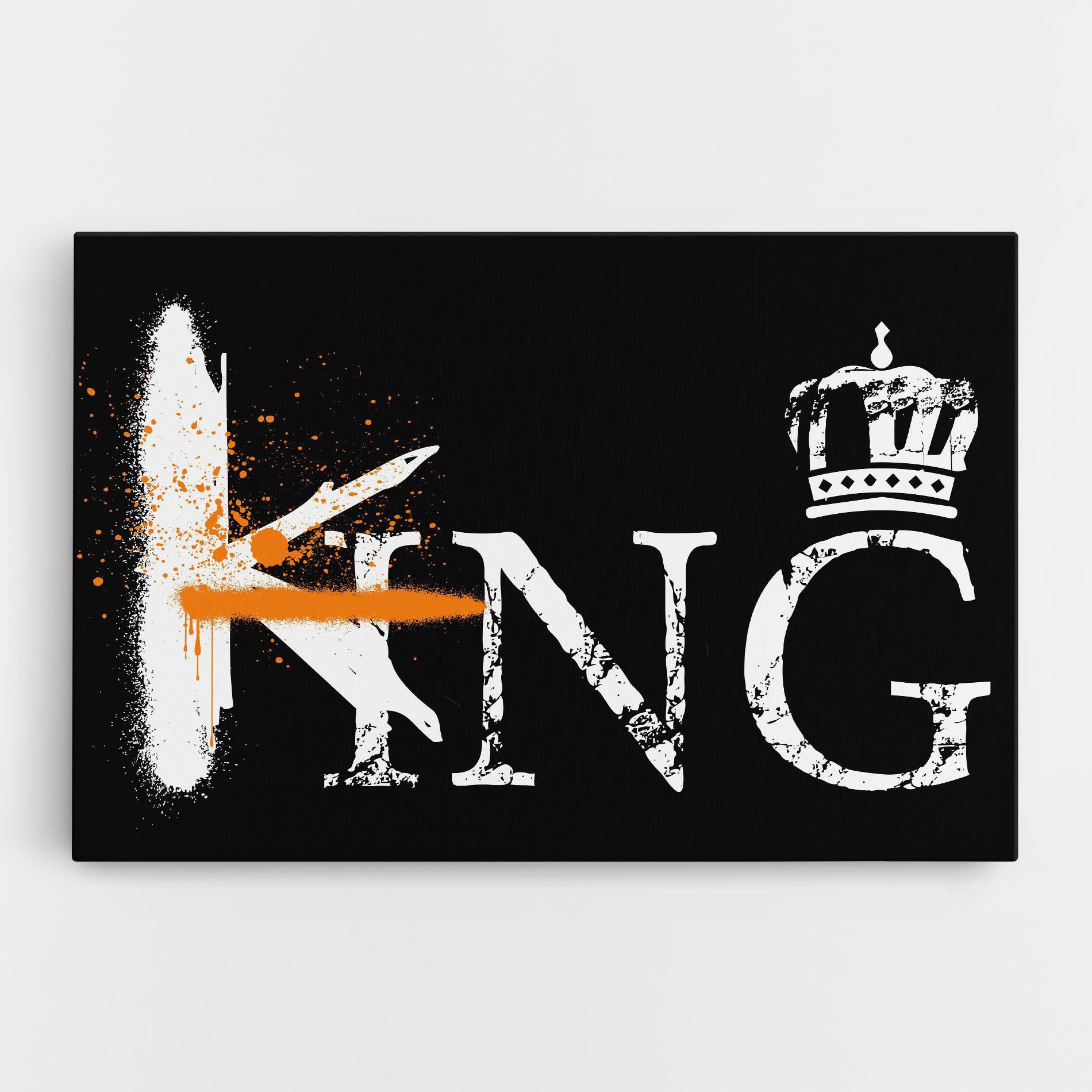 Tablou Canvas King Spray mockup 0
