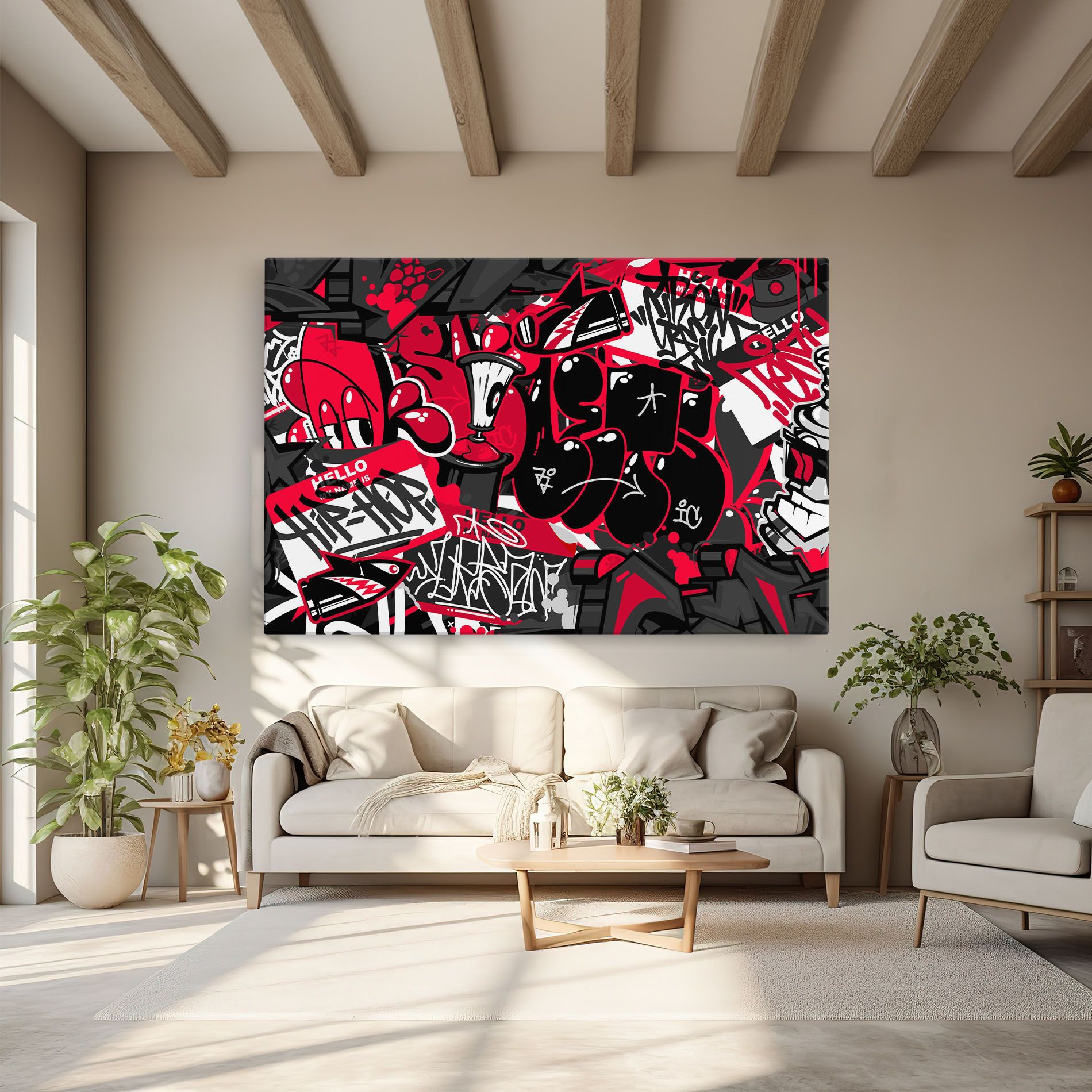 Hip Hop Graffiti mockup 6