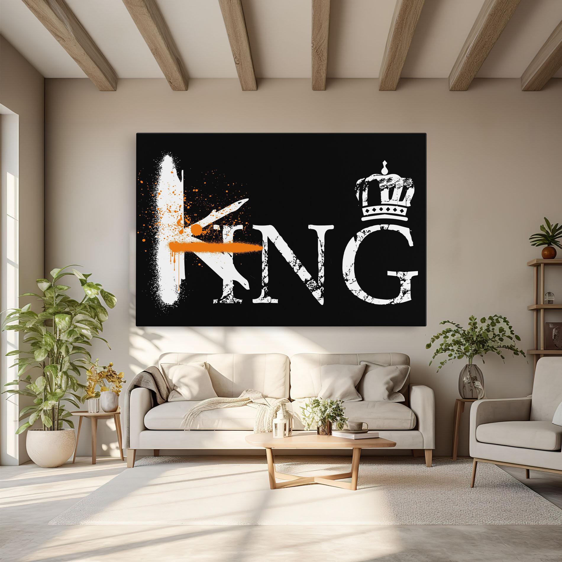 Tablou Canvas King Spray mockup 6