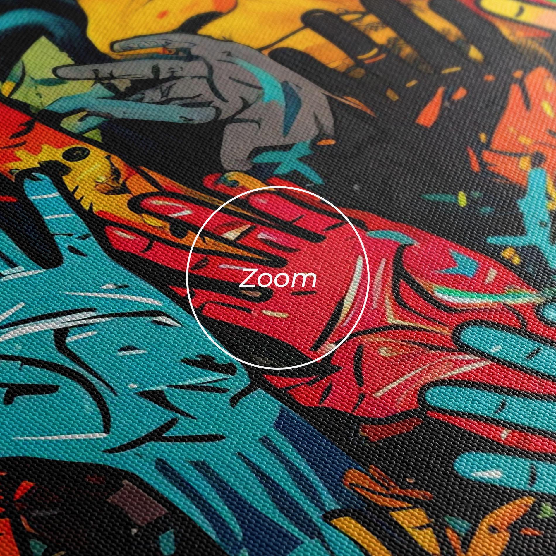 Tablou Canvas Colorful Hands mockup 3