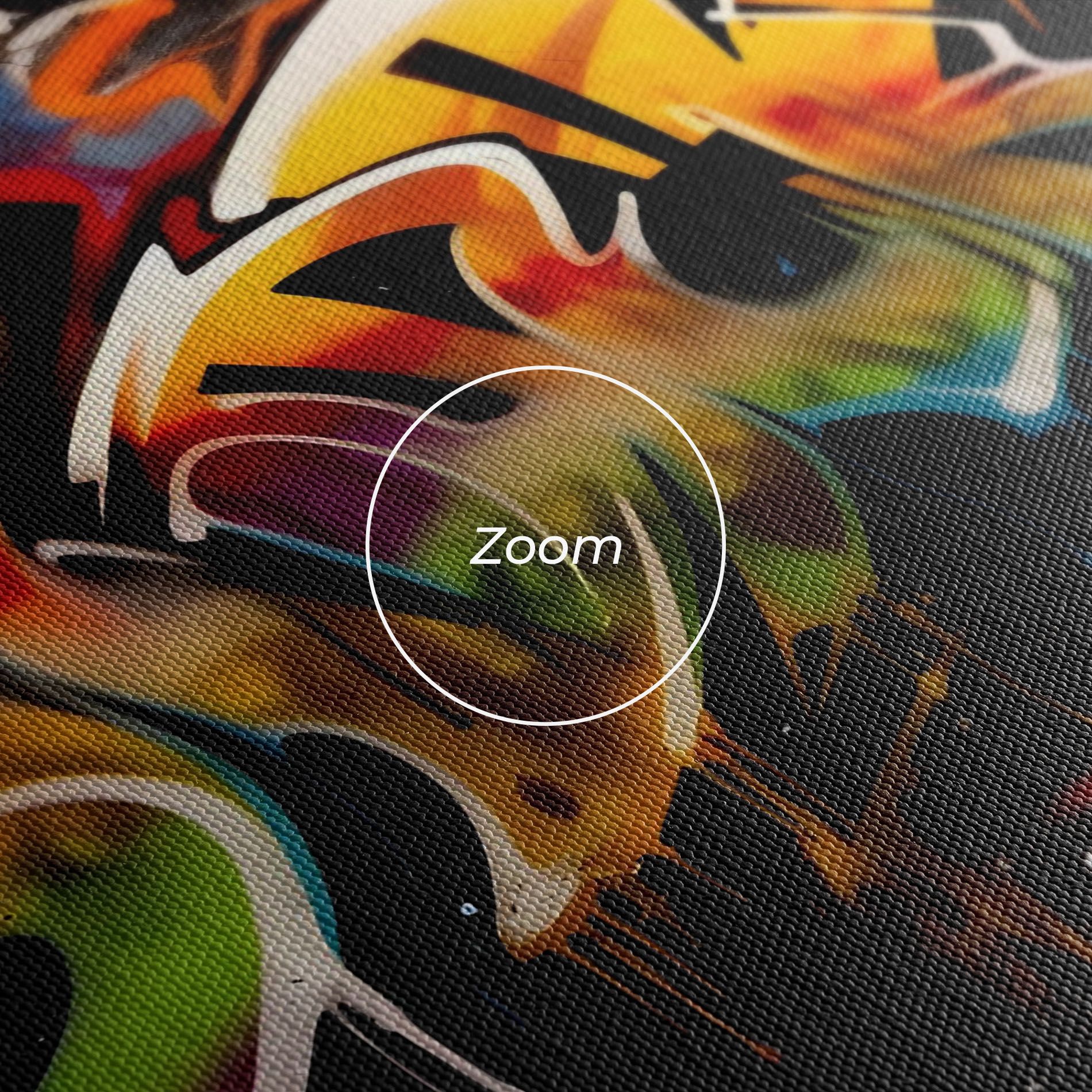 Graffiti Style Wall mockup 3