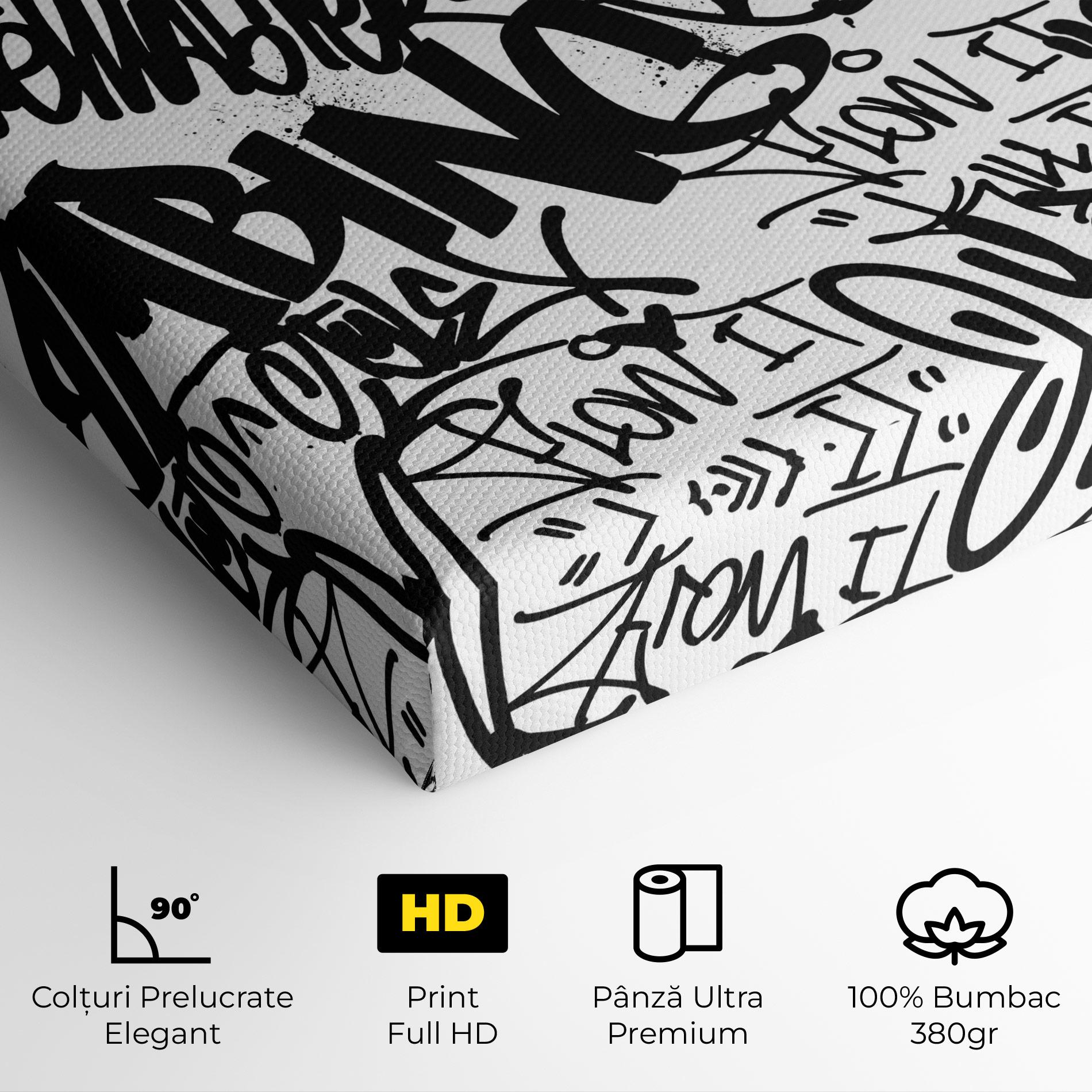 Tablou Canvas Black Tags mockup 4
