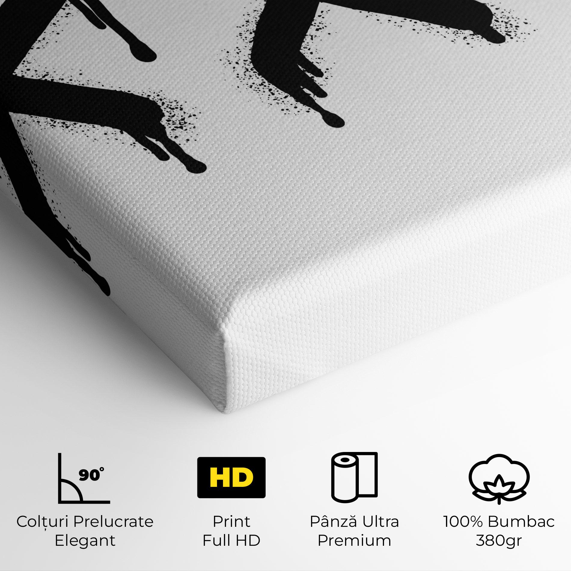 Tablou Canvas Grafiti X Spray mockup 4