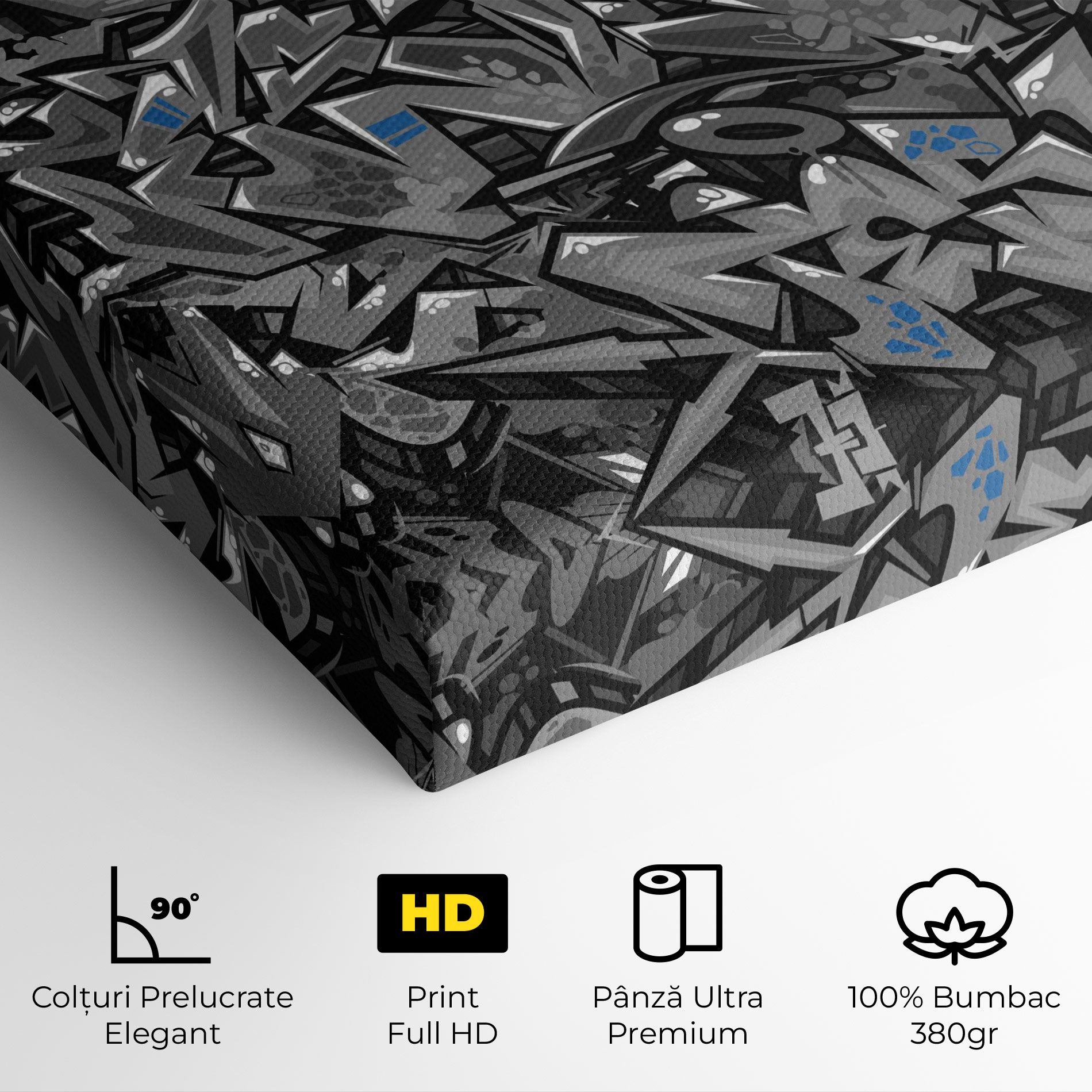 Grey Blue Graffiti mockup 4