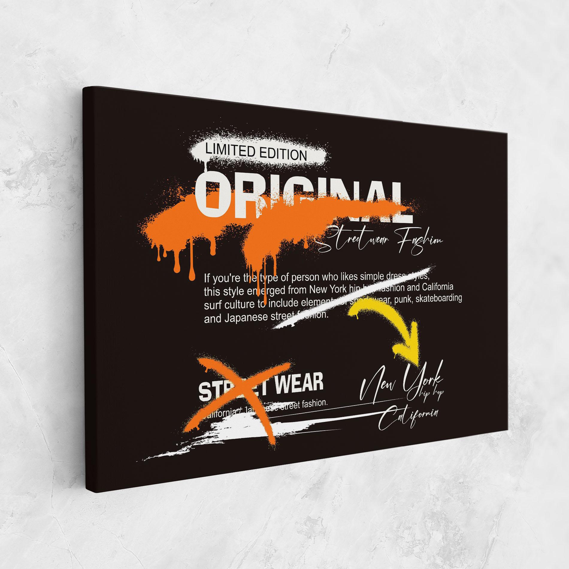 Tablou Canvas Original Style Graffiti mockup 1