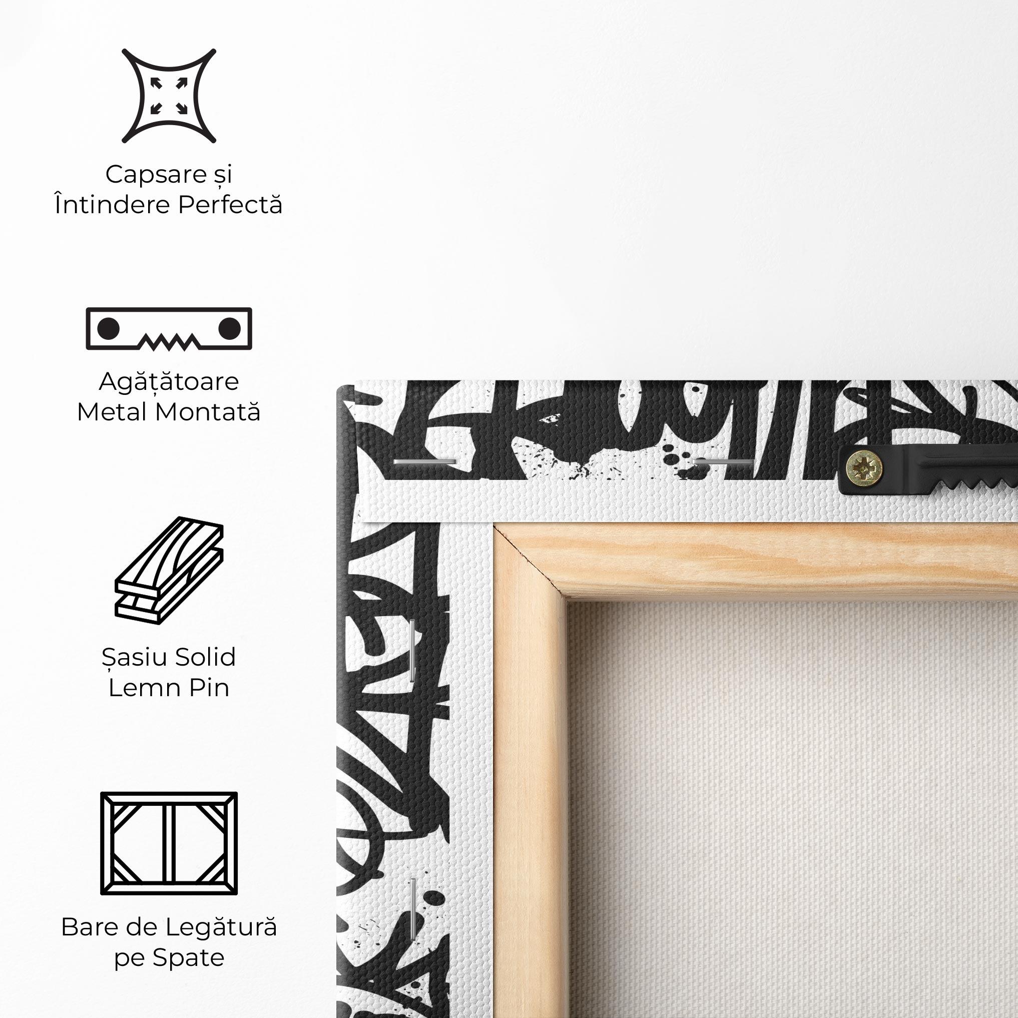 Tablou Canvas Black Tags mockup 5