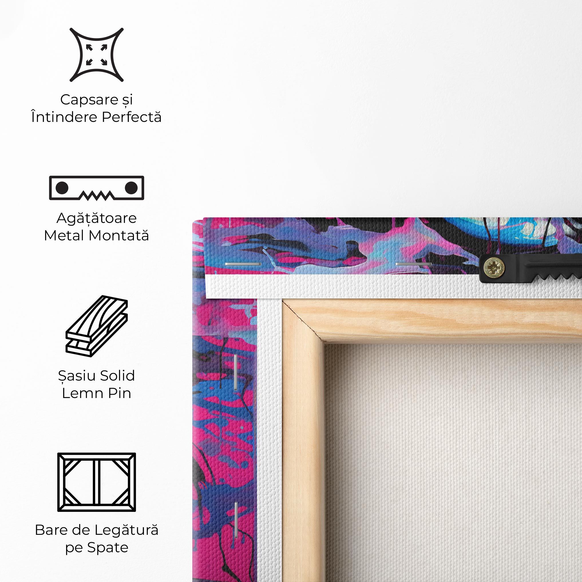 Blue Pink Woman mockup 5