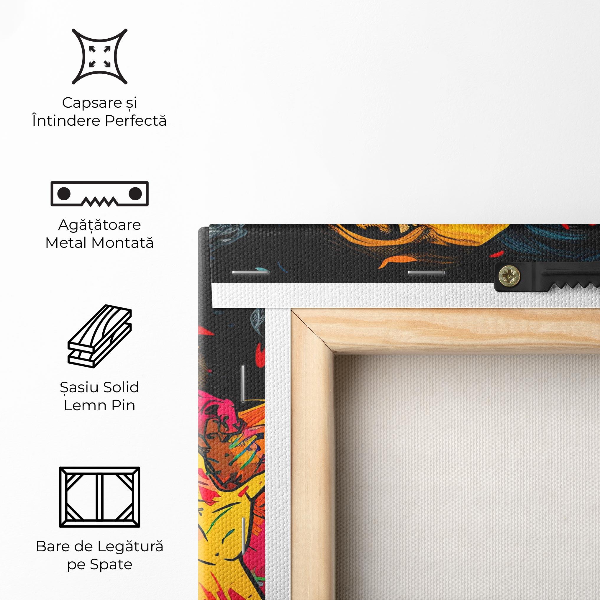 Tablou Canvas Colorful Hands mockup 5