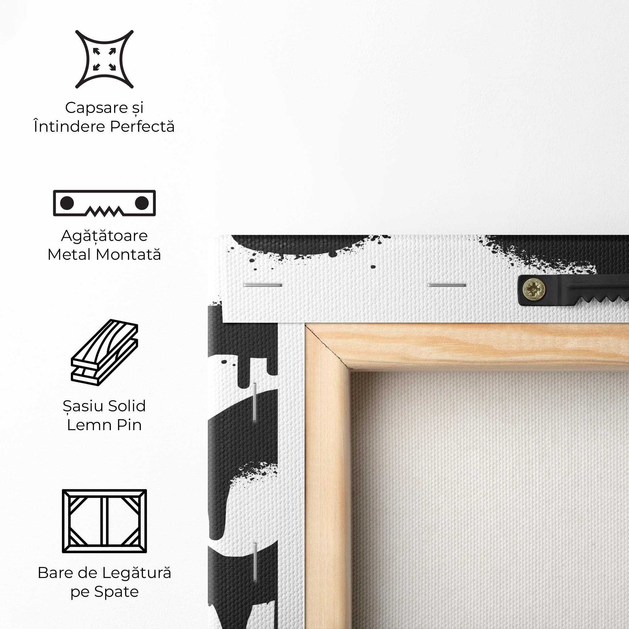 Tablou Canvas Graffiti Savage mockup 5