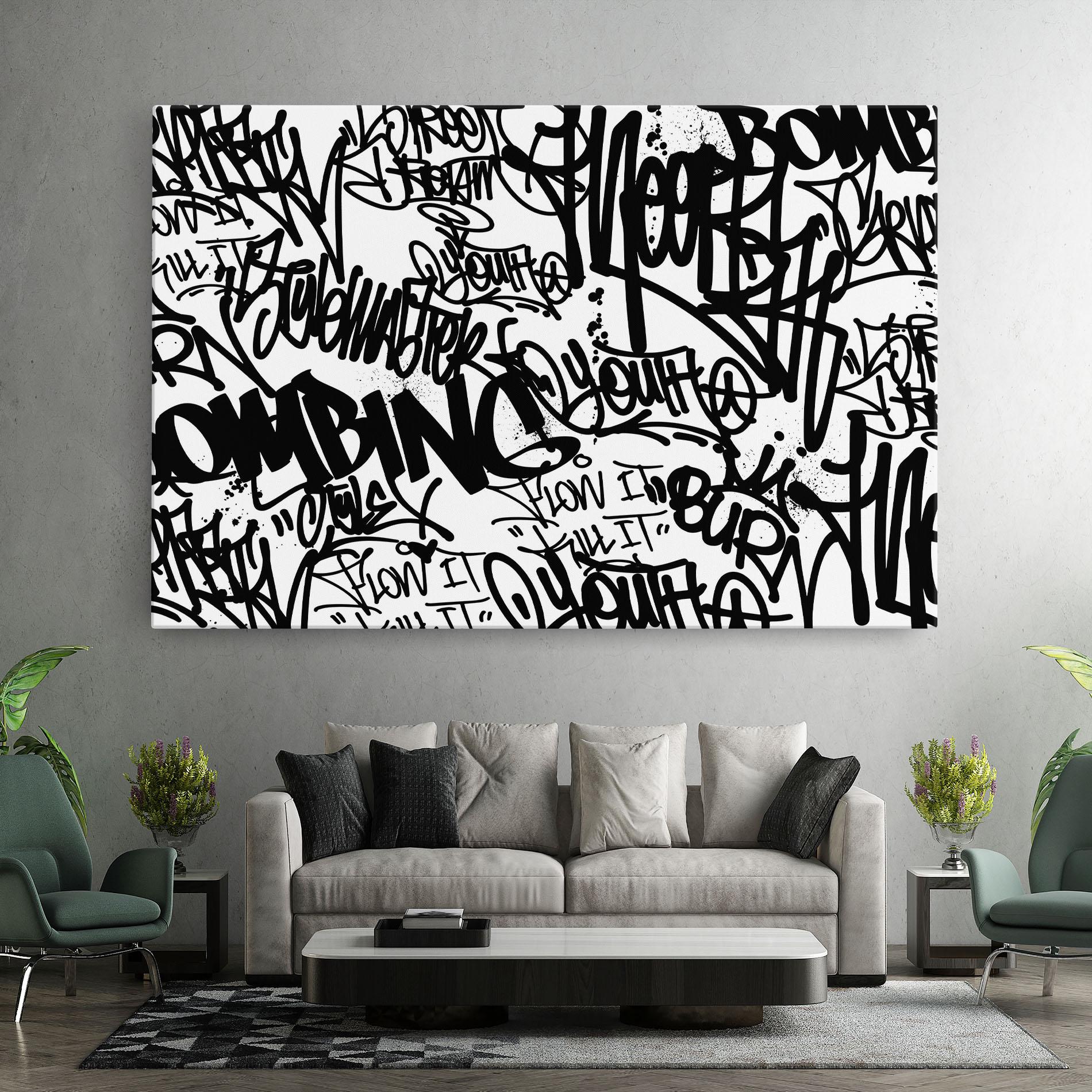 Tablou Canvas Black Tags mockup 7