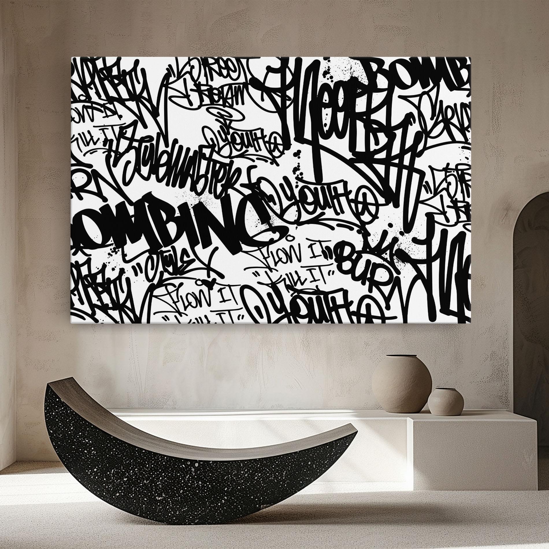 Tablou Canvas Black Tags mockup 8