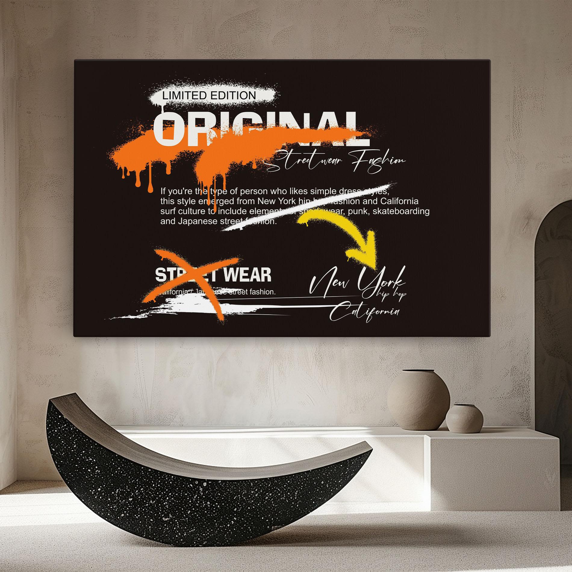 Tablou Canvas Original Style Graffiti mockup 8