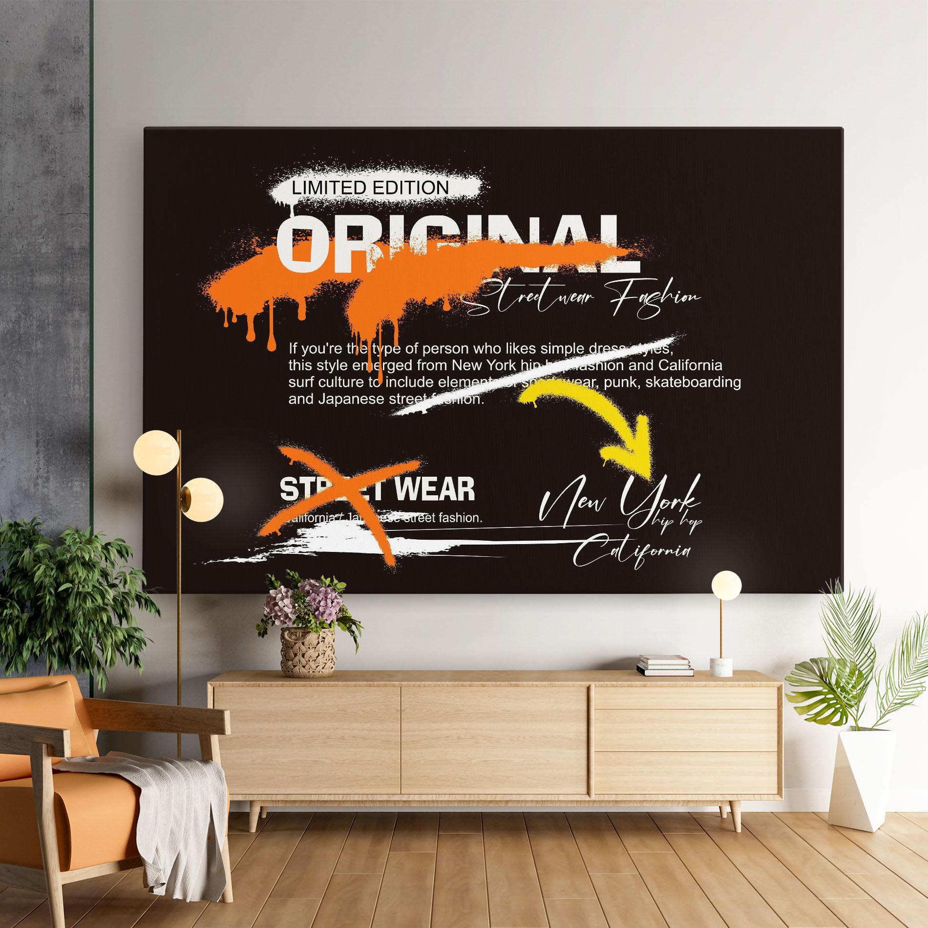 Tablou Canvas Original Style Graffiti mockup 9