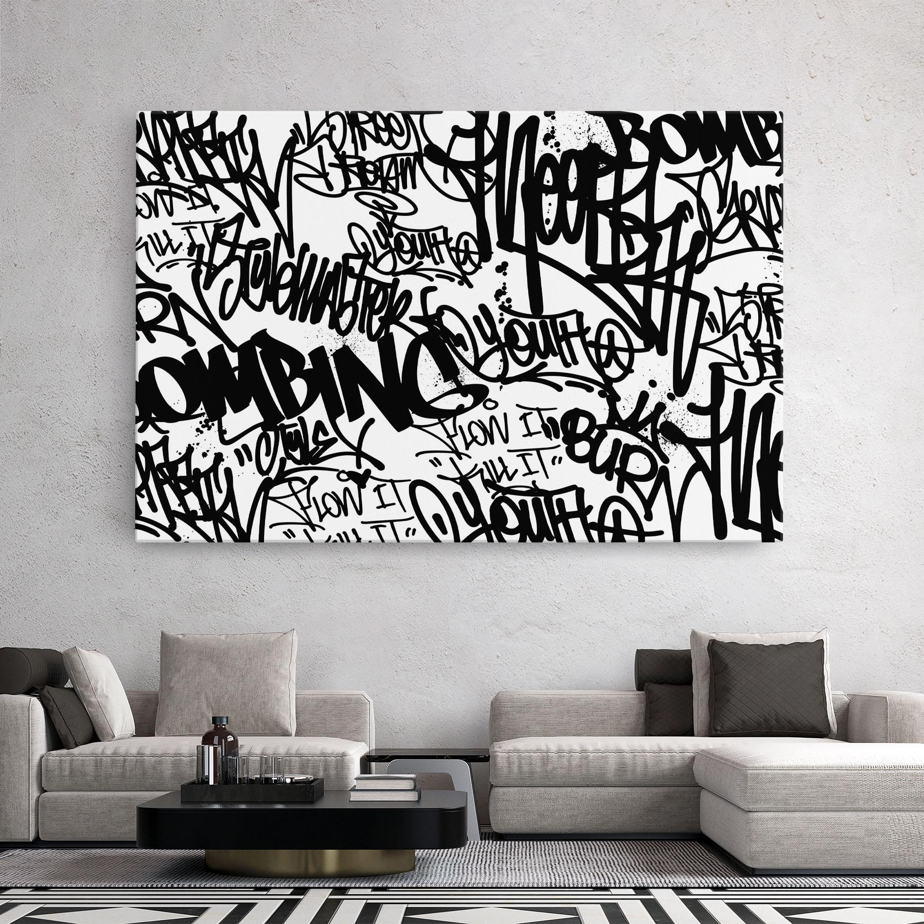 Tablou Canvas Black Tags mockup 2