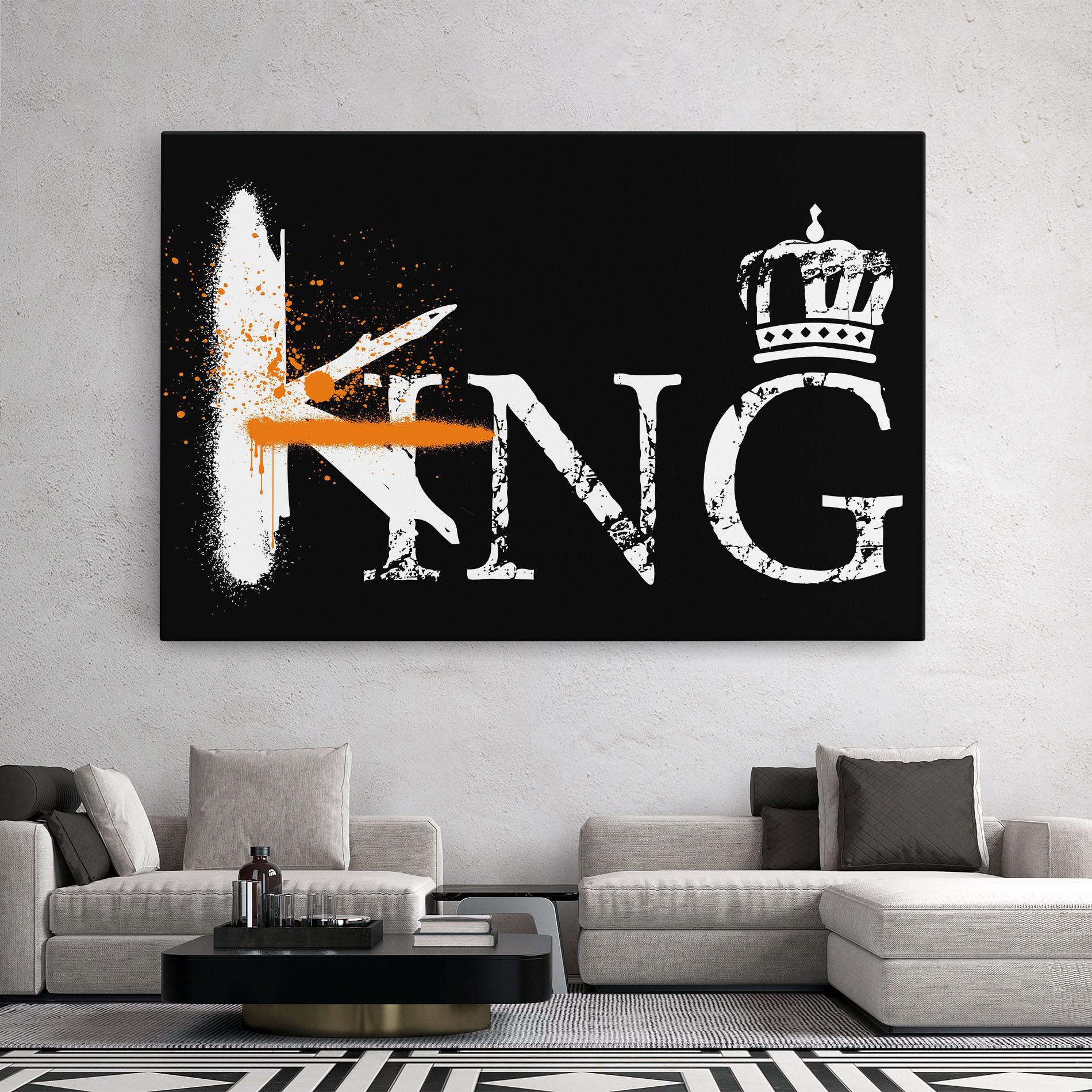 Tablou Canvas King Spray mockup 2