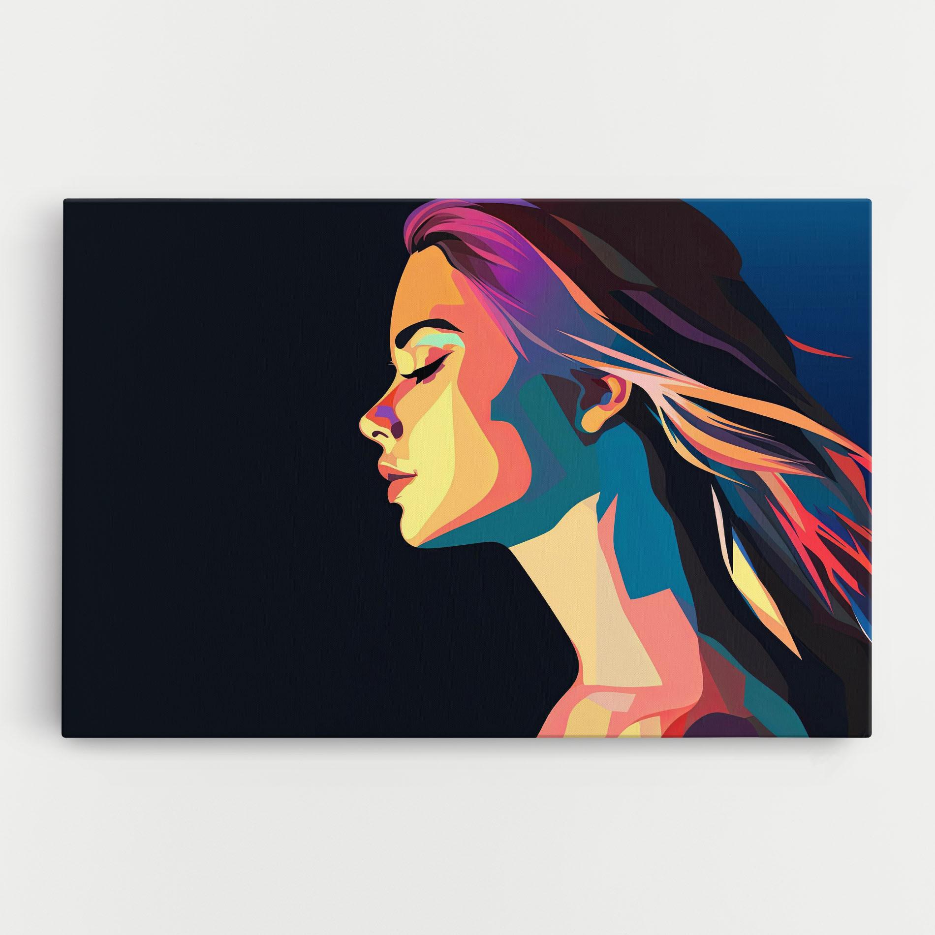 Tablou Canvas Worm Pop Light mockup 0