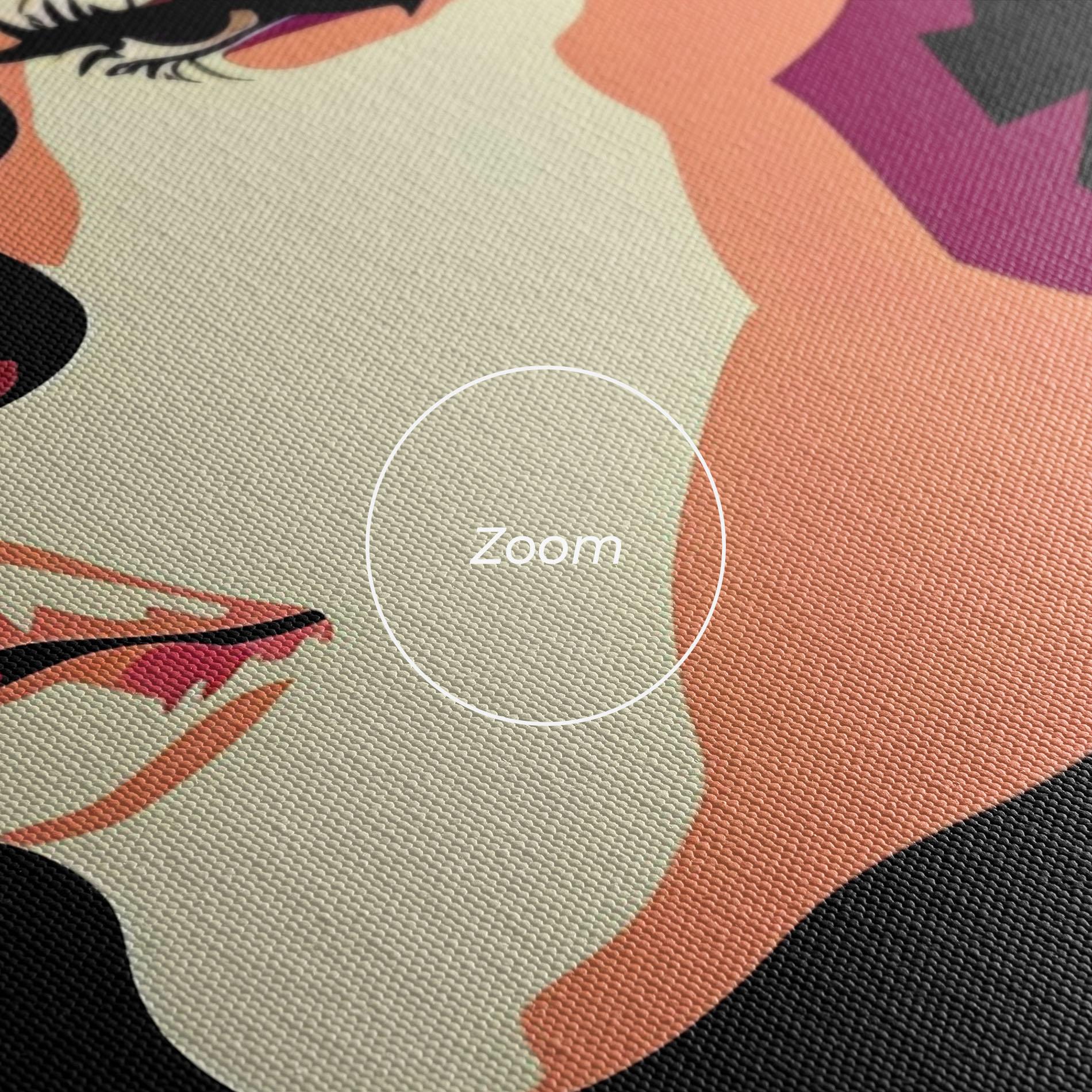 Tablou Canvas Cream Pop Art mockup 3