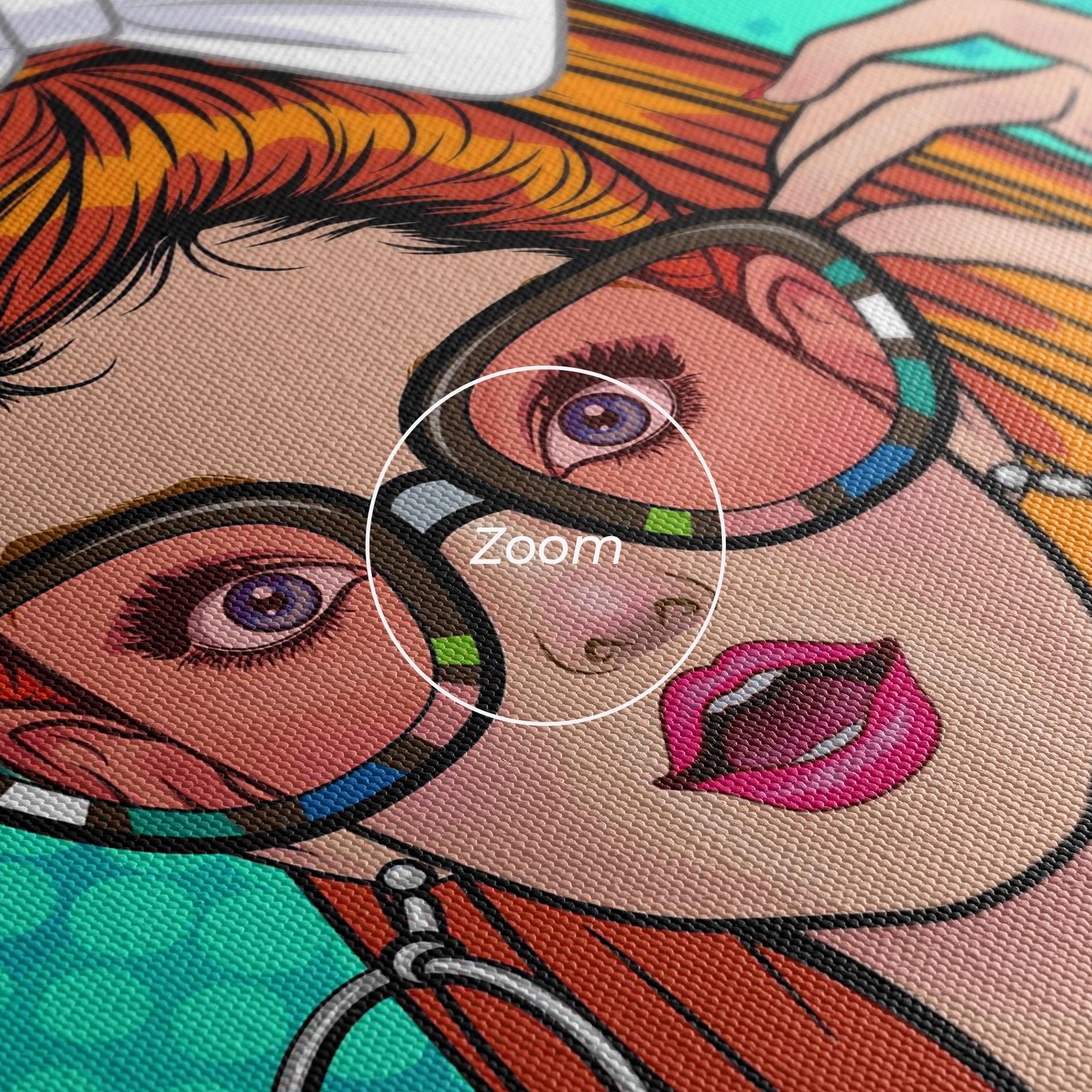Tablou Canvas Money Pop Art mockup 3