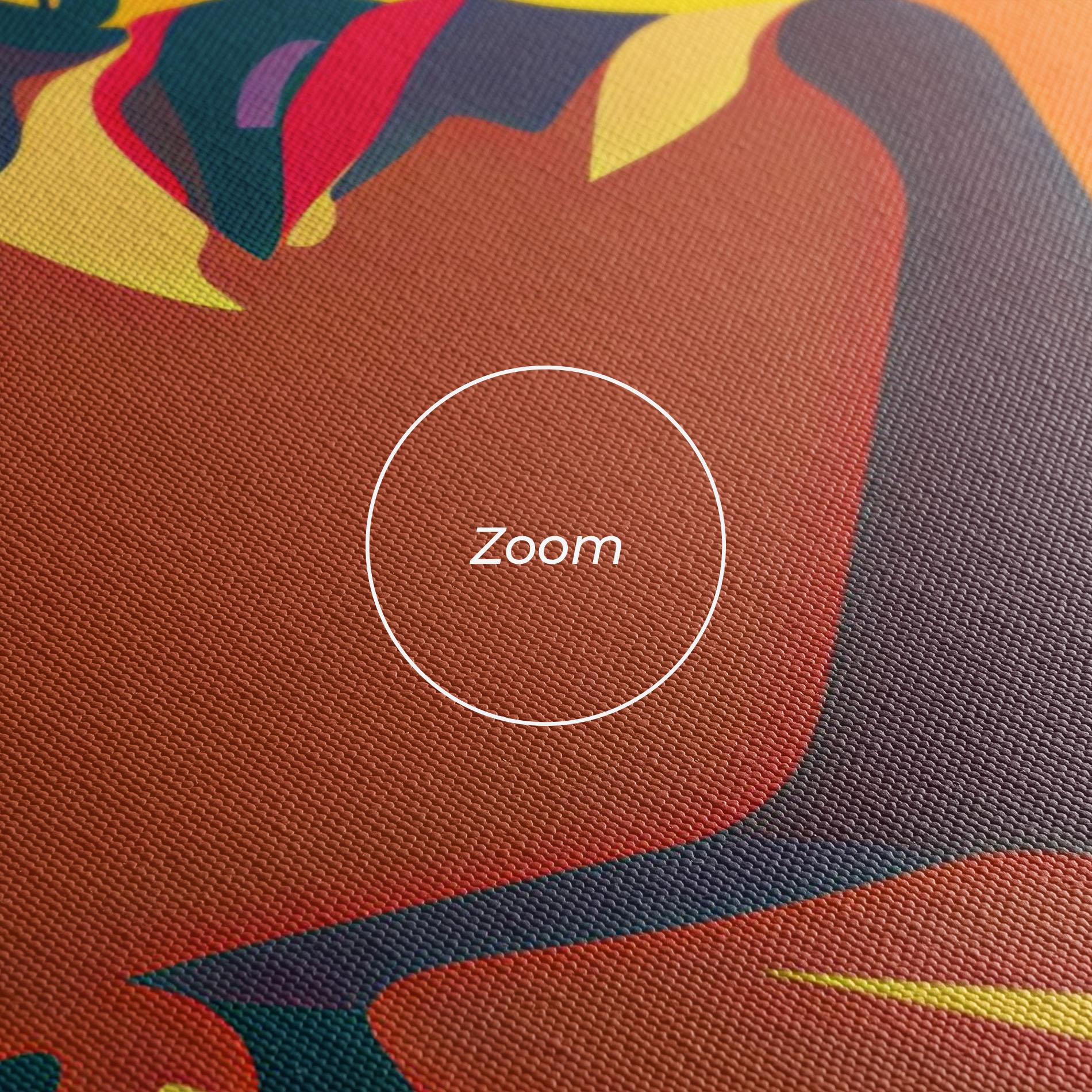 Tablou Canvas Pop Female Color mockup 3