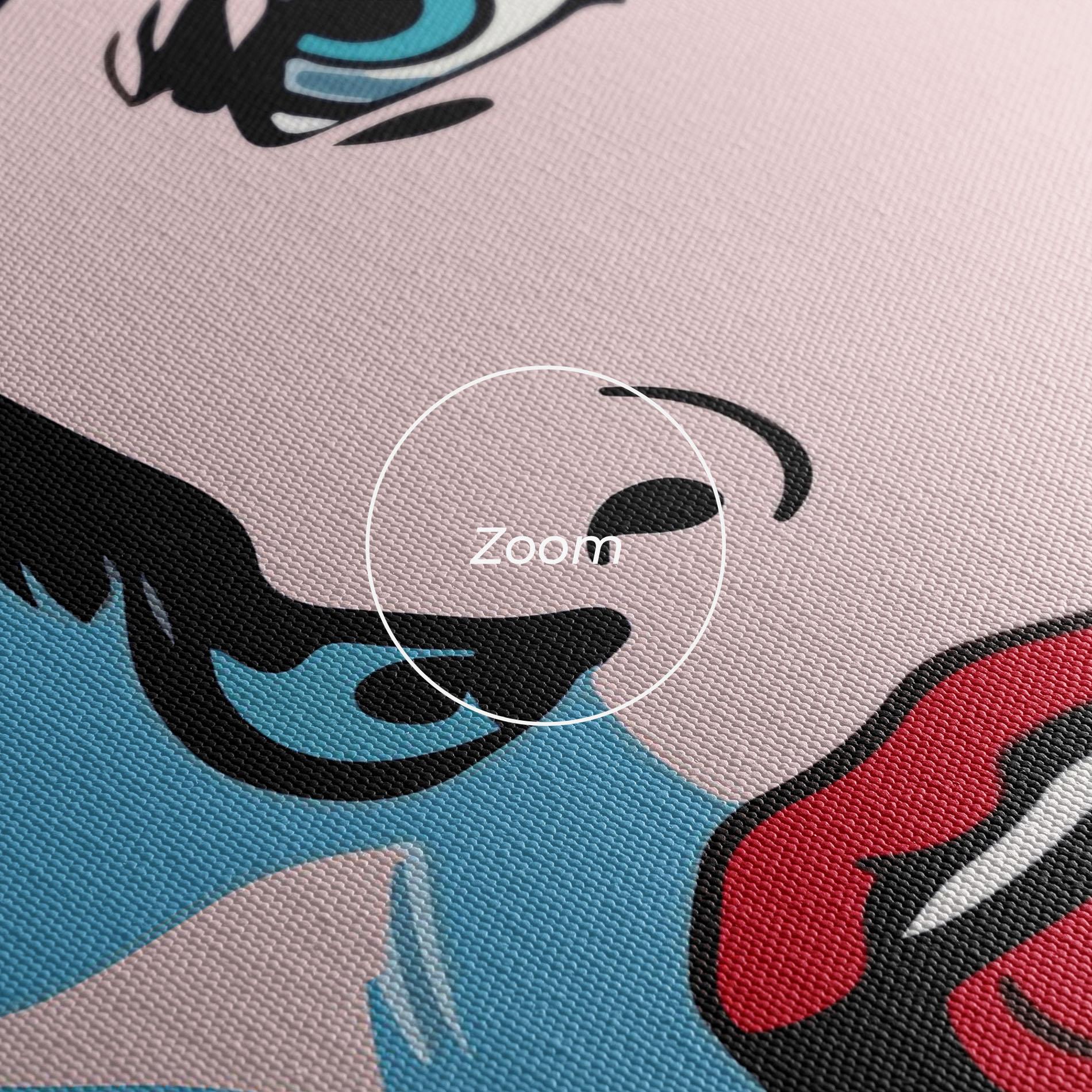 Tablou Canvas Pop Woman Art mockup 3