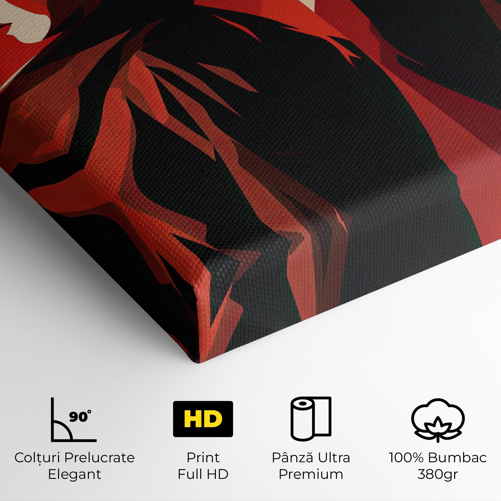 Tablou Canvas Pop Outfit Lady mockup 4