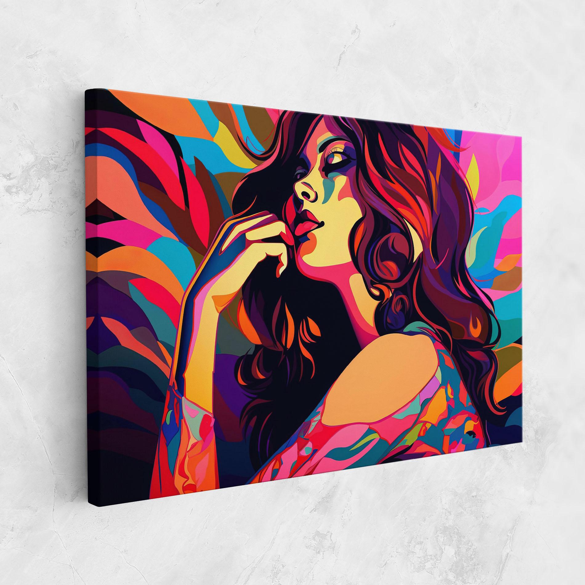 Tablou Canvas Pop Color Mix mockup 1