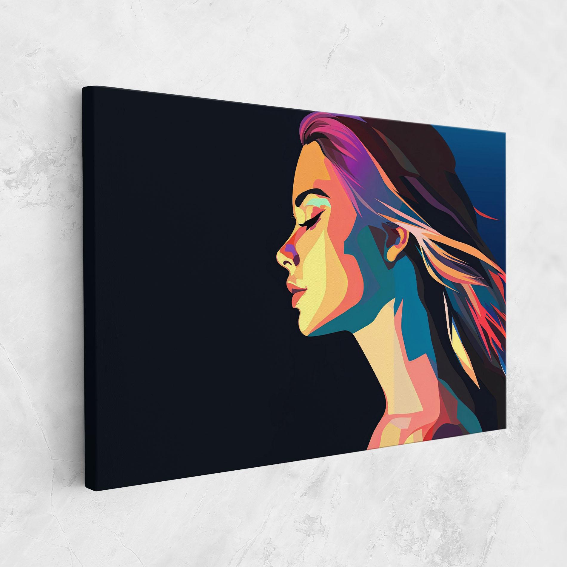 Tablou Canvas Worm Pop Light mockup 1