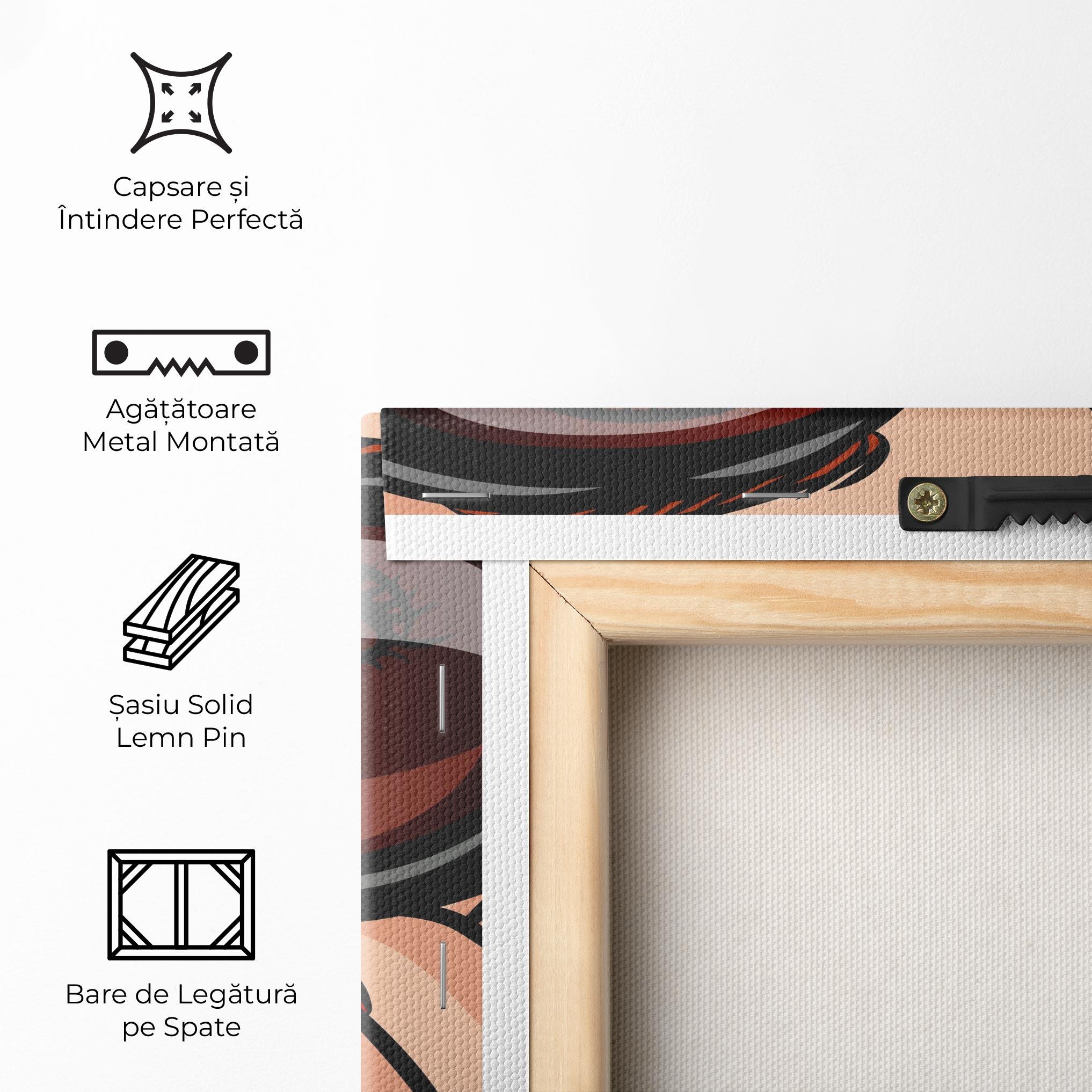 Tablou Canvas Pop Glasses Woman mockup 5