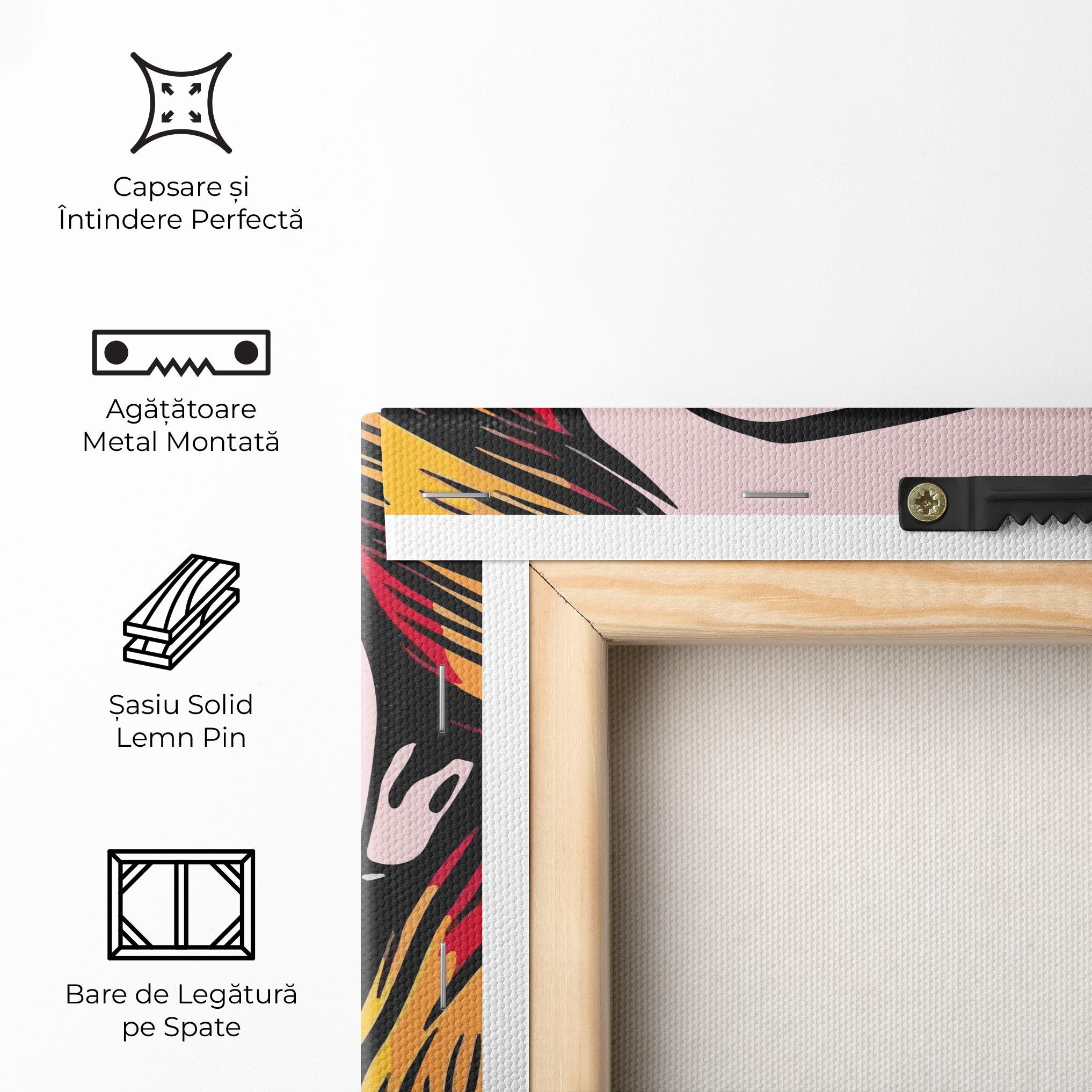 Tablou Canvas Pop Woman Art mockup 5