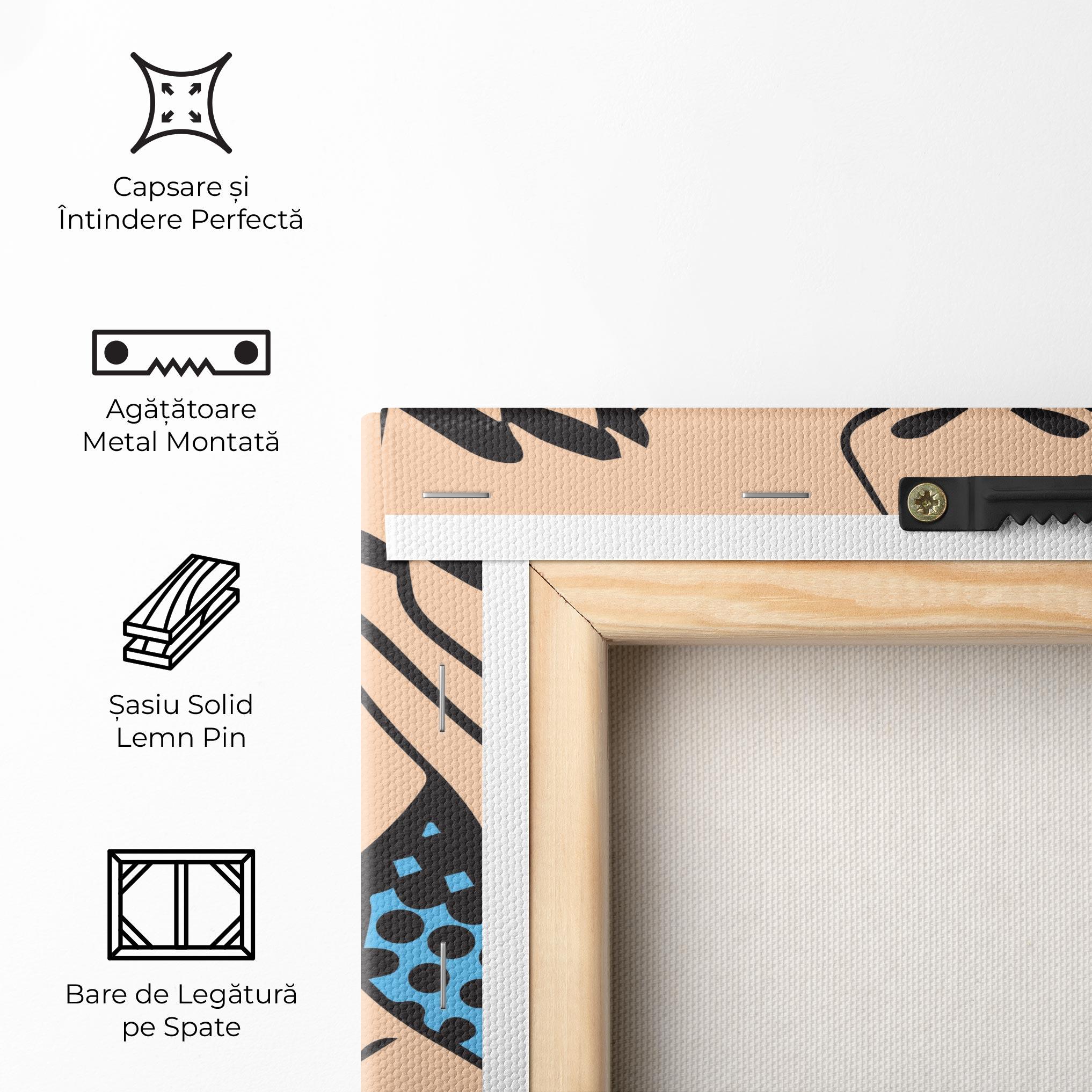 Tablou Canvas Speaking Pop Art mockup 5