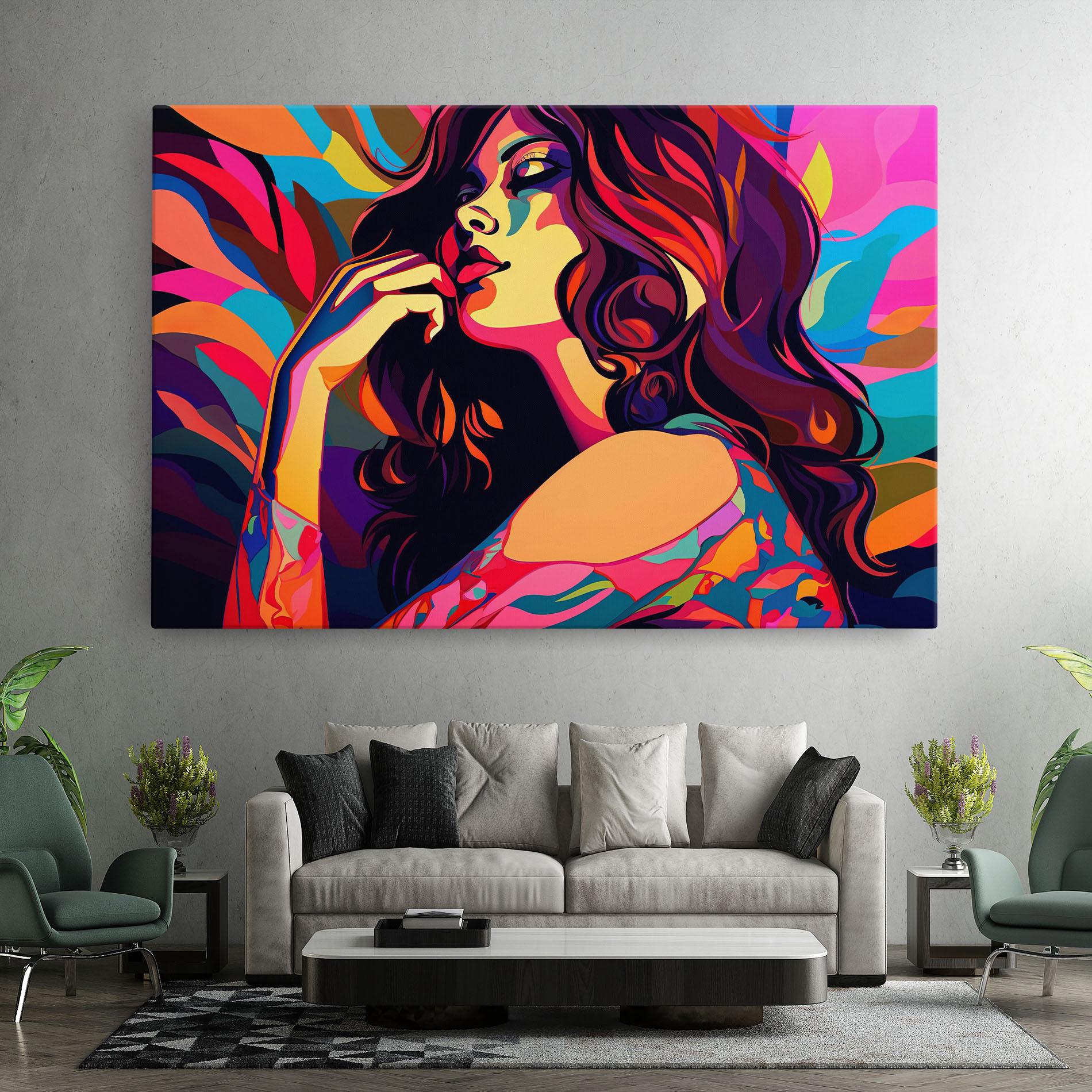 Tablou Canvas Pop Color Mix mockup 7