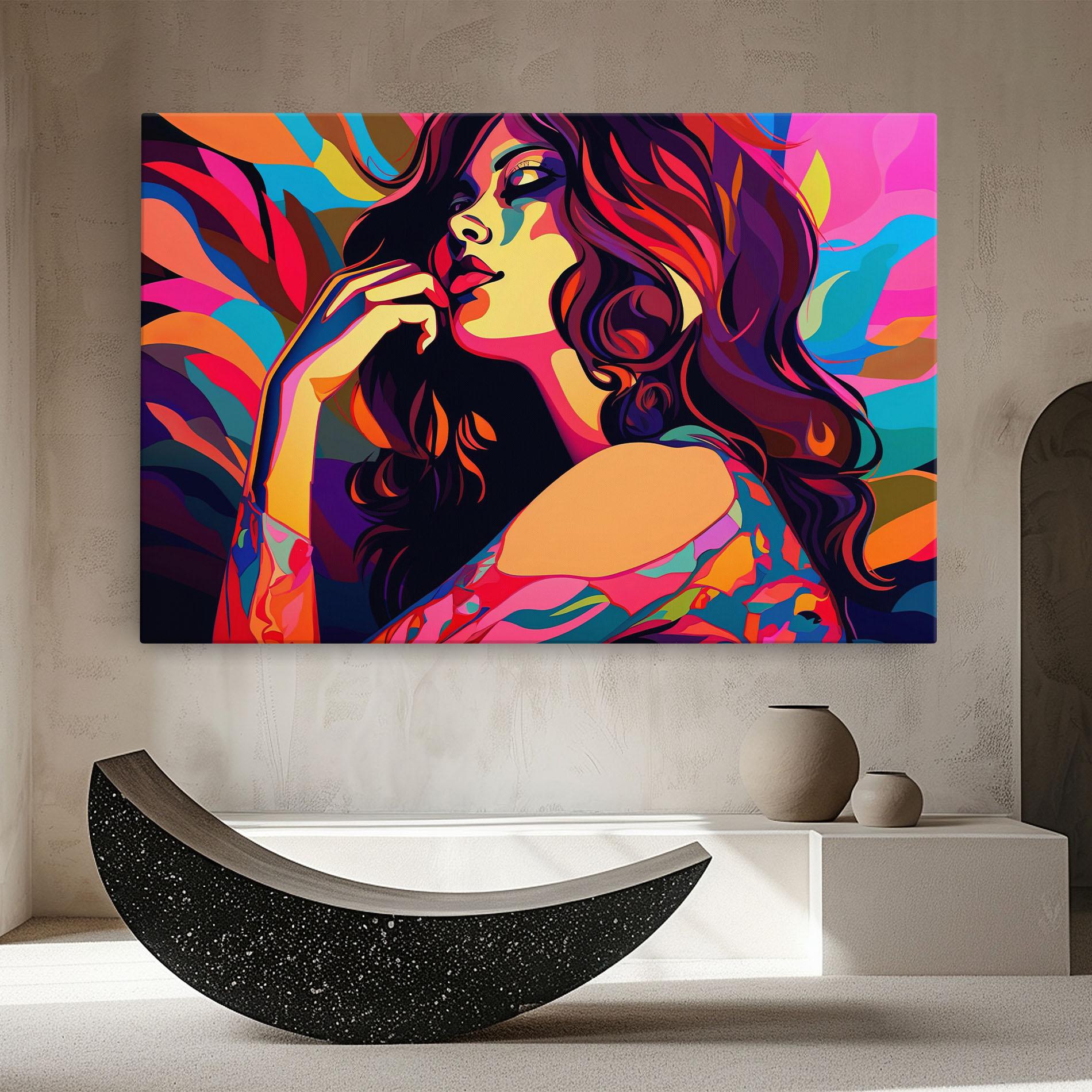 Tablou Canvas Pop Color Mix mockup 8