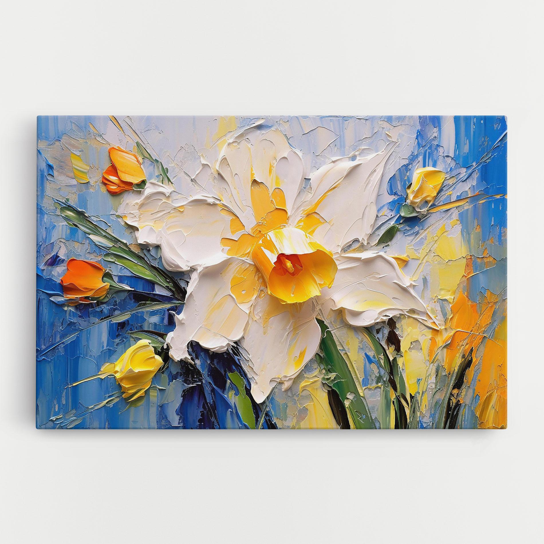 Tablou Canvas Abstract Flower Art mockup 0
