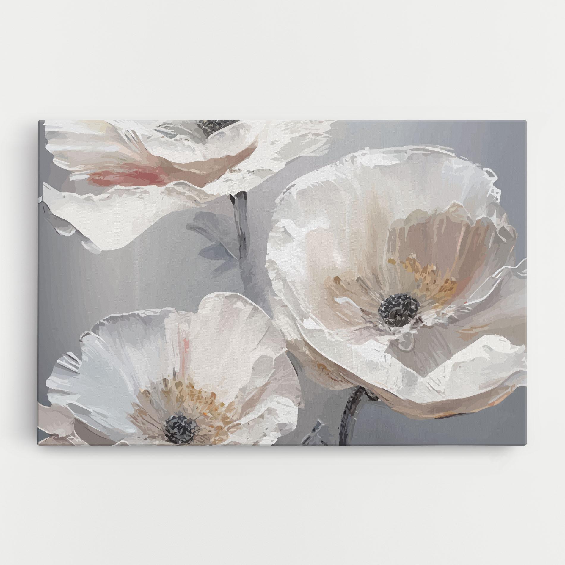 Tablou Canvas Cream Mix Flower mockup 0